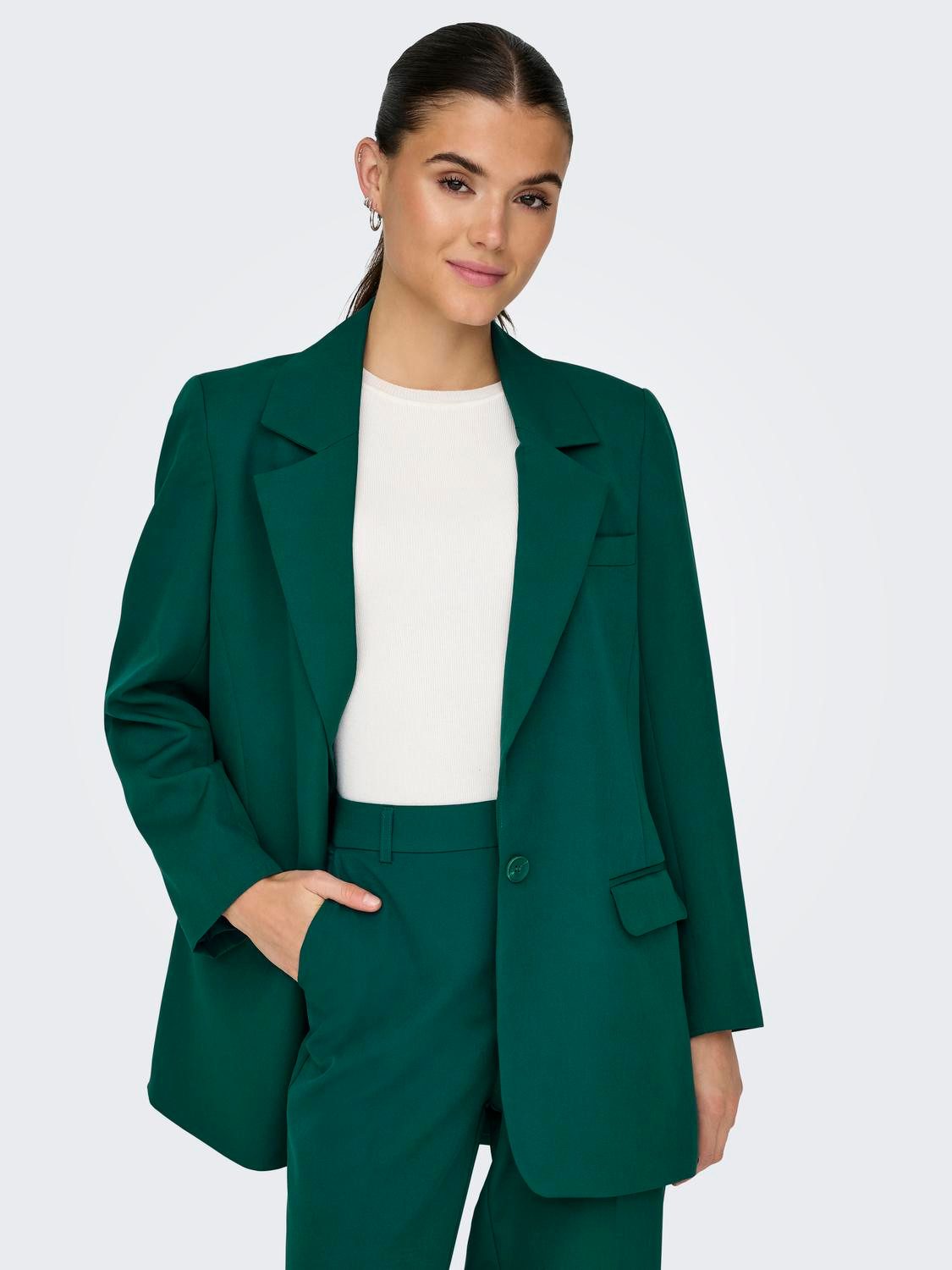 Only Lange blazer ONLLANA-BERRY L S OVS BLAZER TLR NOOS