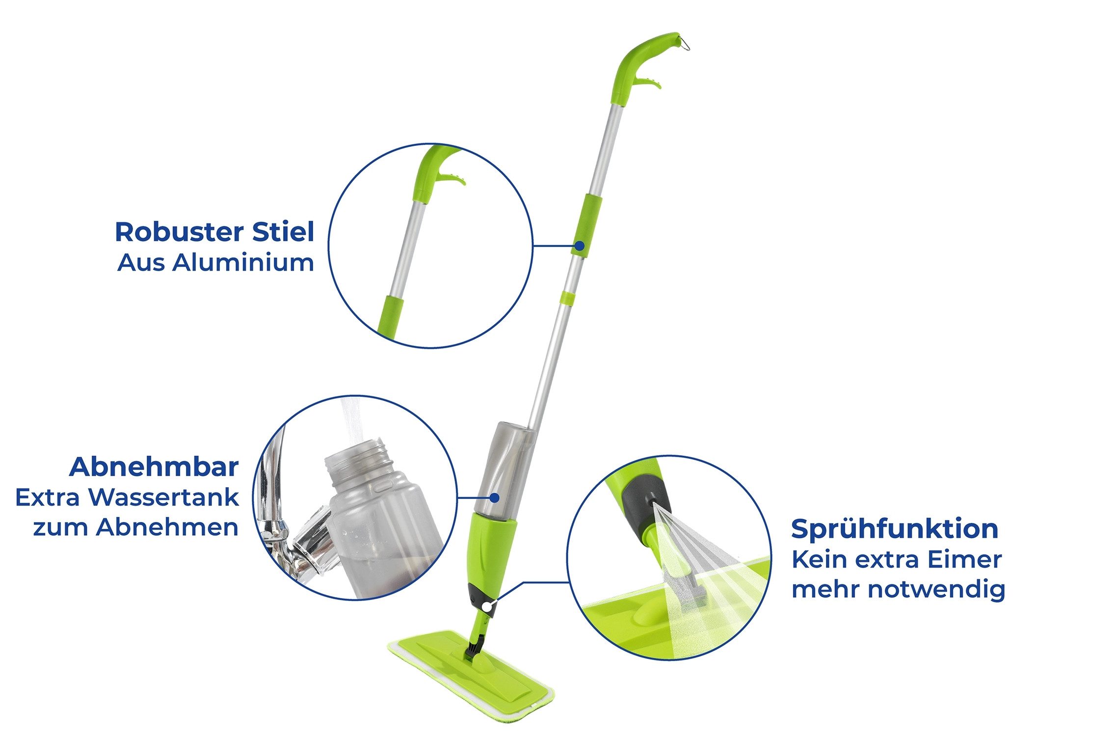 Maximex Sproeiwisser Spray-Mop