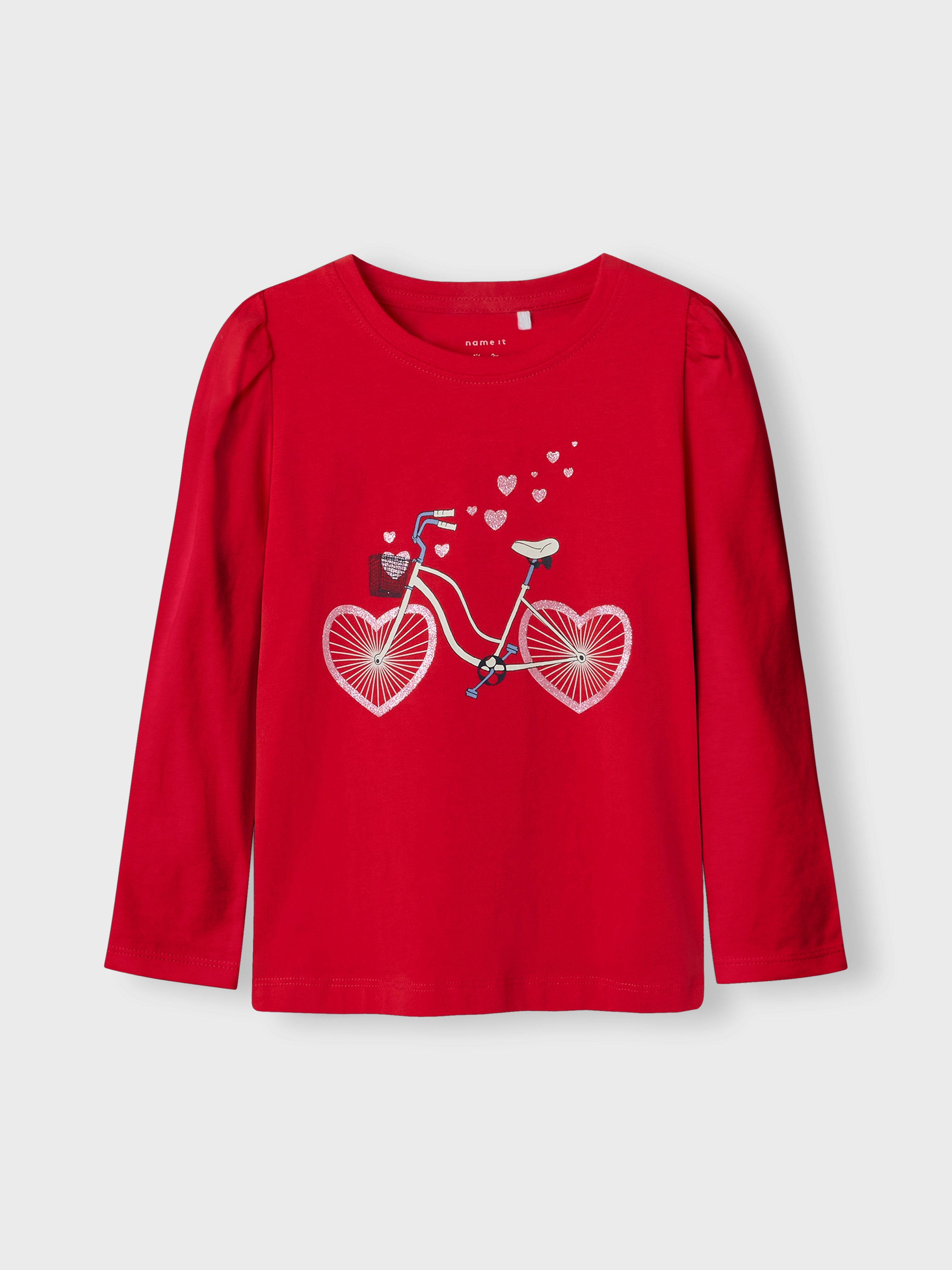 Name It Shirt met korte mouwen NMFKALESJA 2P LS TOP PB (set, 2-delig)