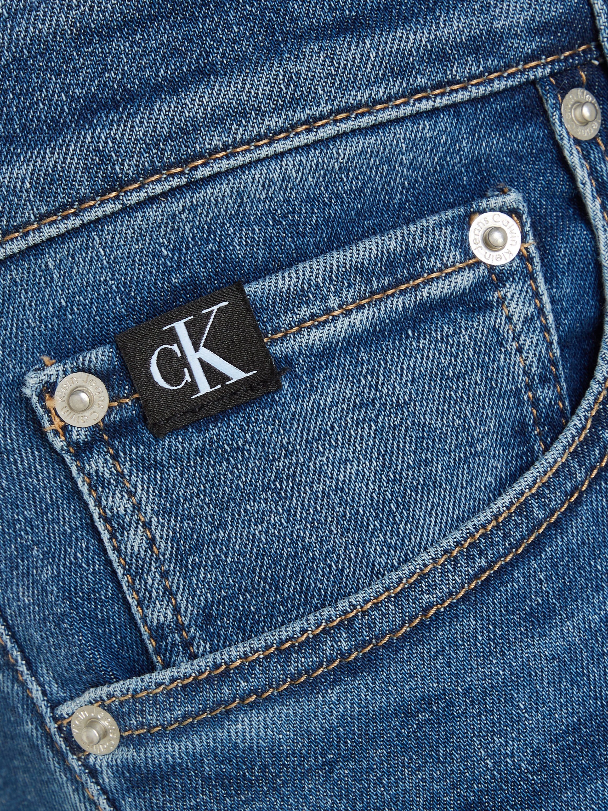 Calvin Klein Slim fit jeans SLIM TAPER met merklabel