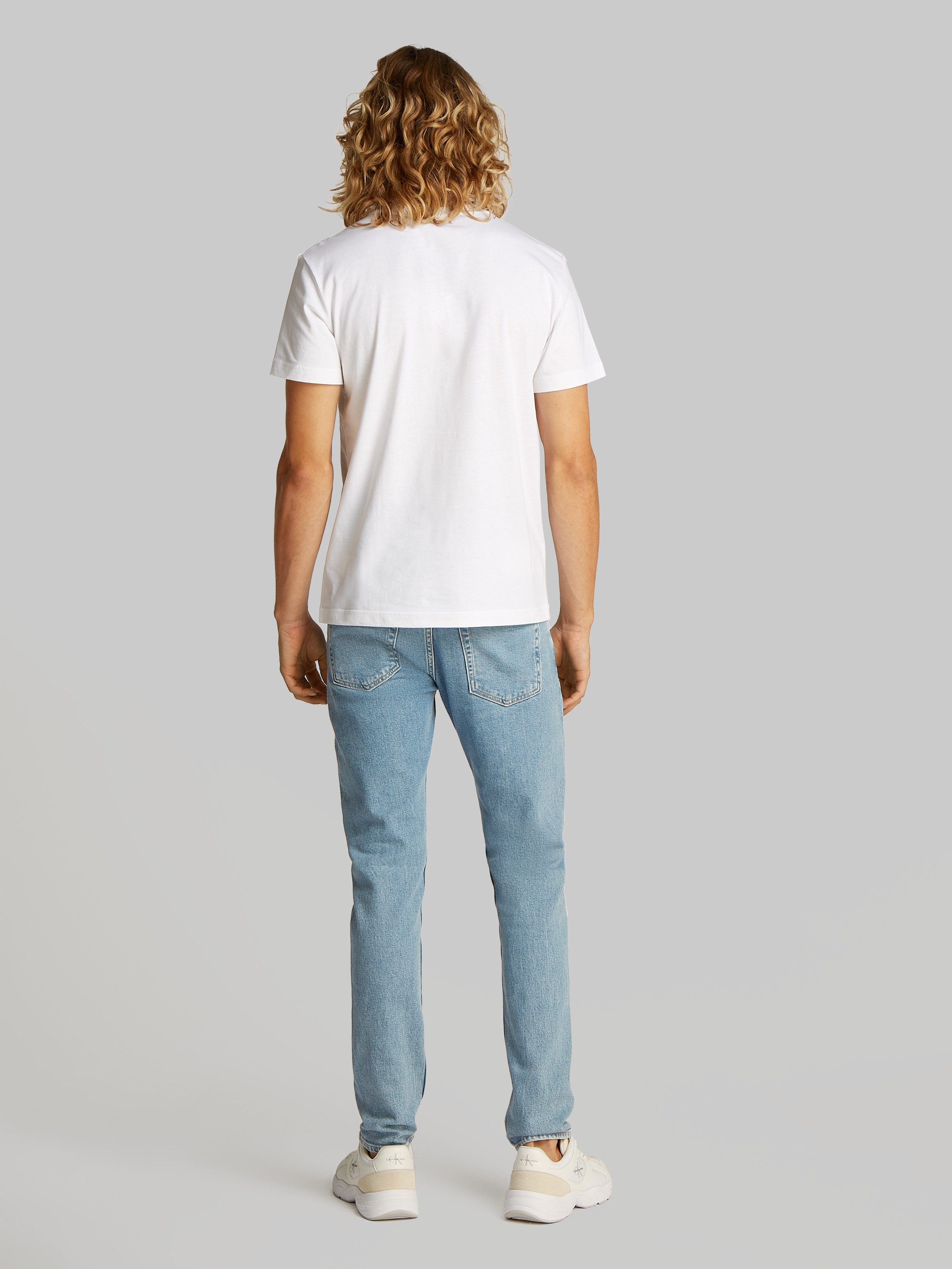 Calvin Klein T-shirt 2 PACK MONOLOGO T-SHIRT (Set van 2)