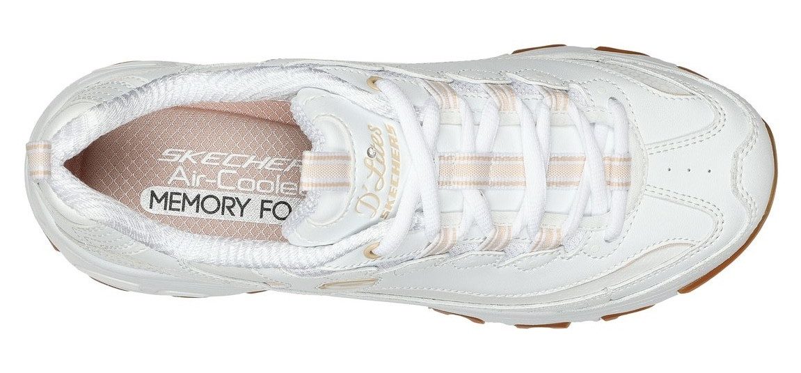 Skechers Sneakers D'LITES-GOOD NEUTRAL chunky sneaker, plateausneaker met memory foam