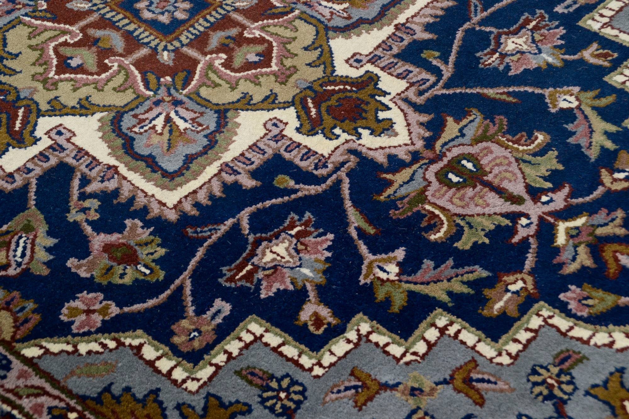 THEKO Wollen kleed Royal Heriz zuivere wol, oriënt-look, ideaal in de woonkamer & slaapkamer