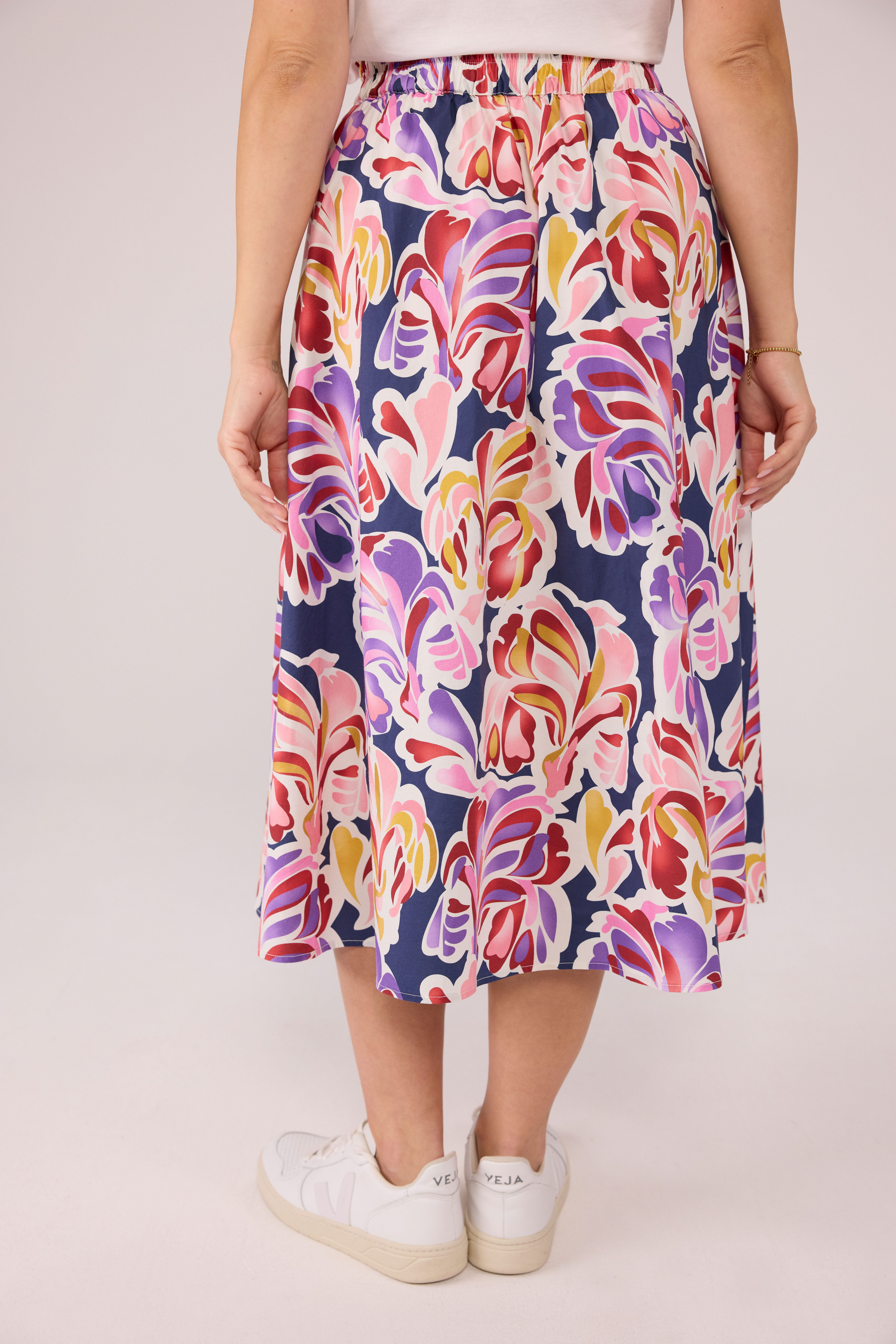 Lieblingsstück Midirok RayaL met print all-over