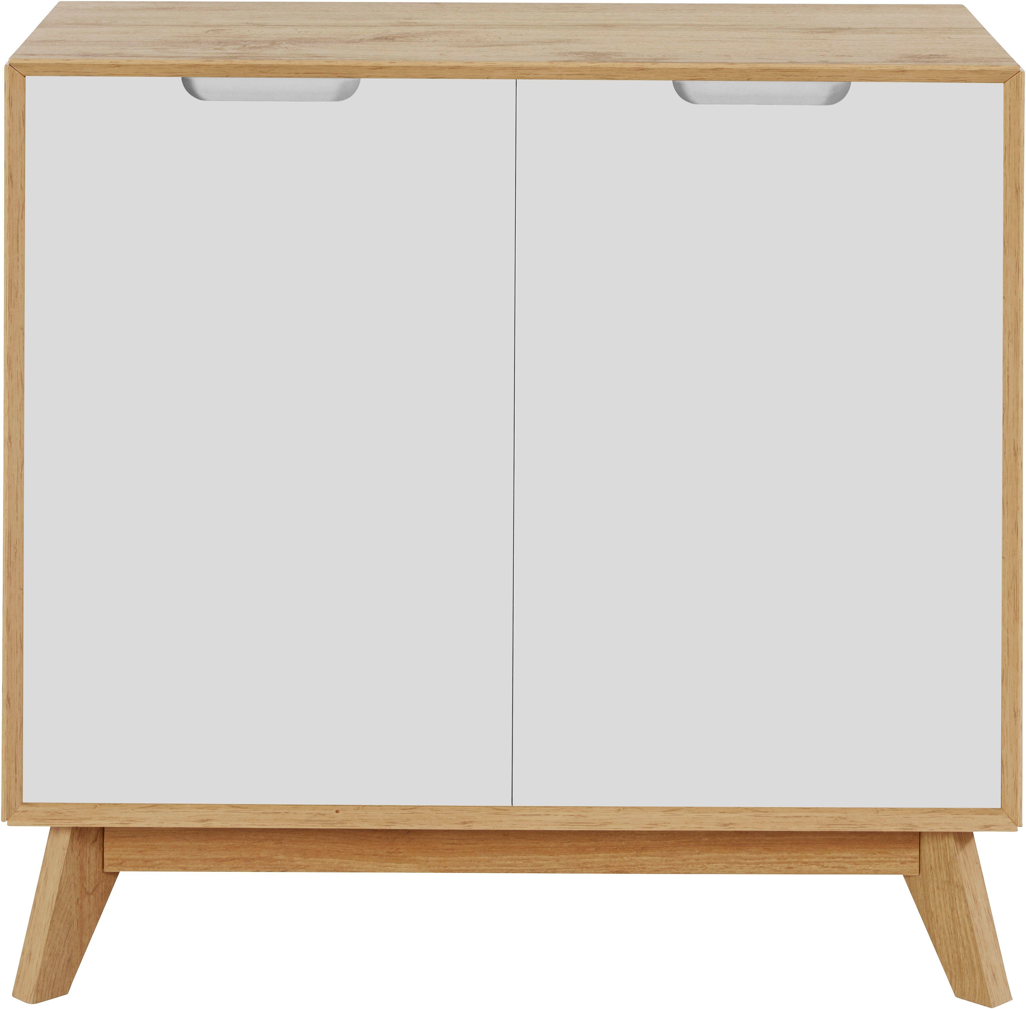 andas Dressoir Pandrup Commode met 2 deuren en 2 verstelbare inlegplanken, B:80 cm, H:75 cm