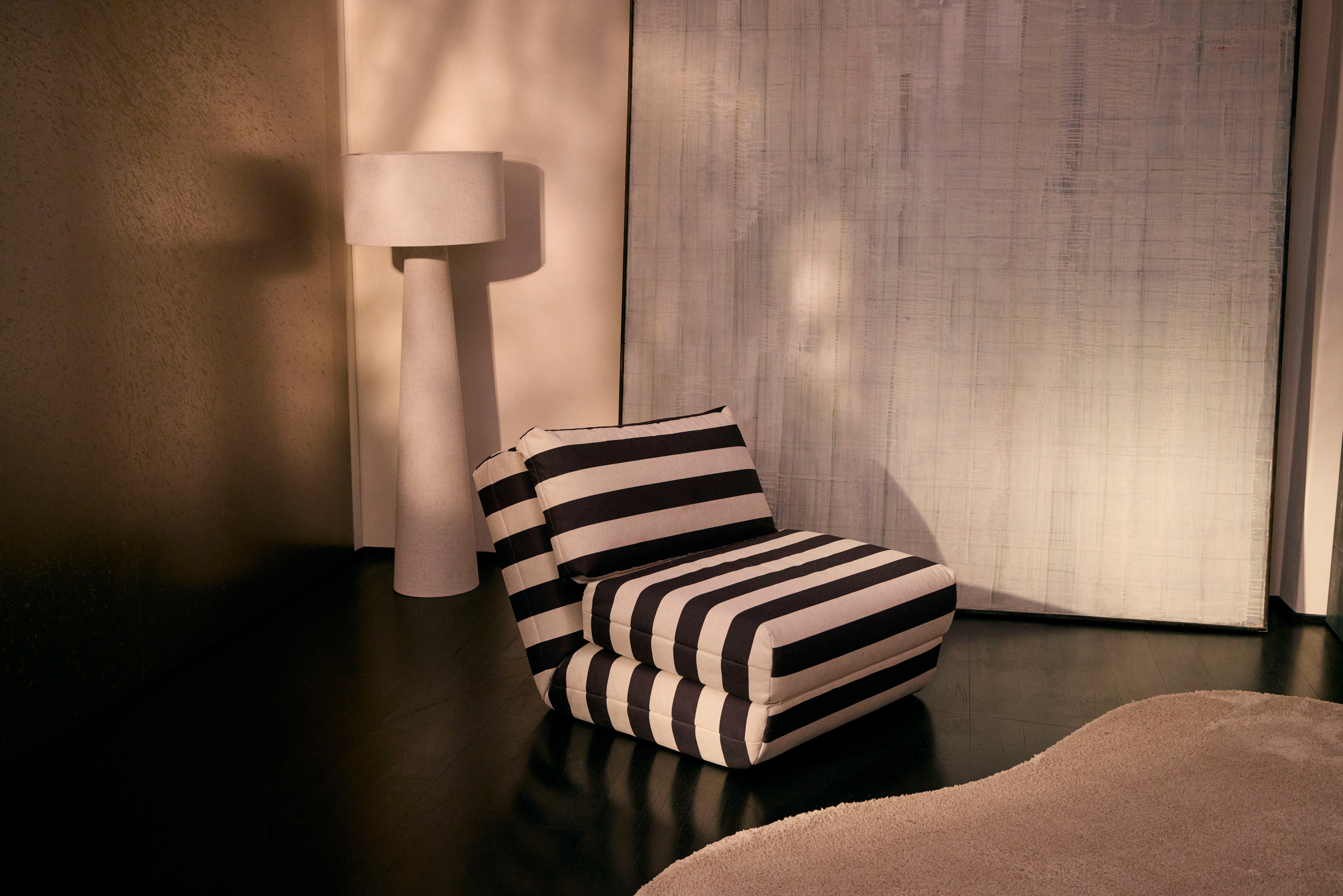 LeGer Home by Lena Gercke Staande lamp Lienne Textiel lamp, hoogte 143 cm, Ø 50 cm (1 stuk)