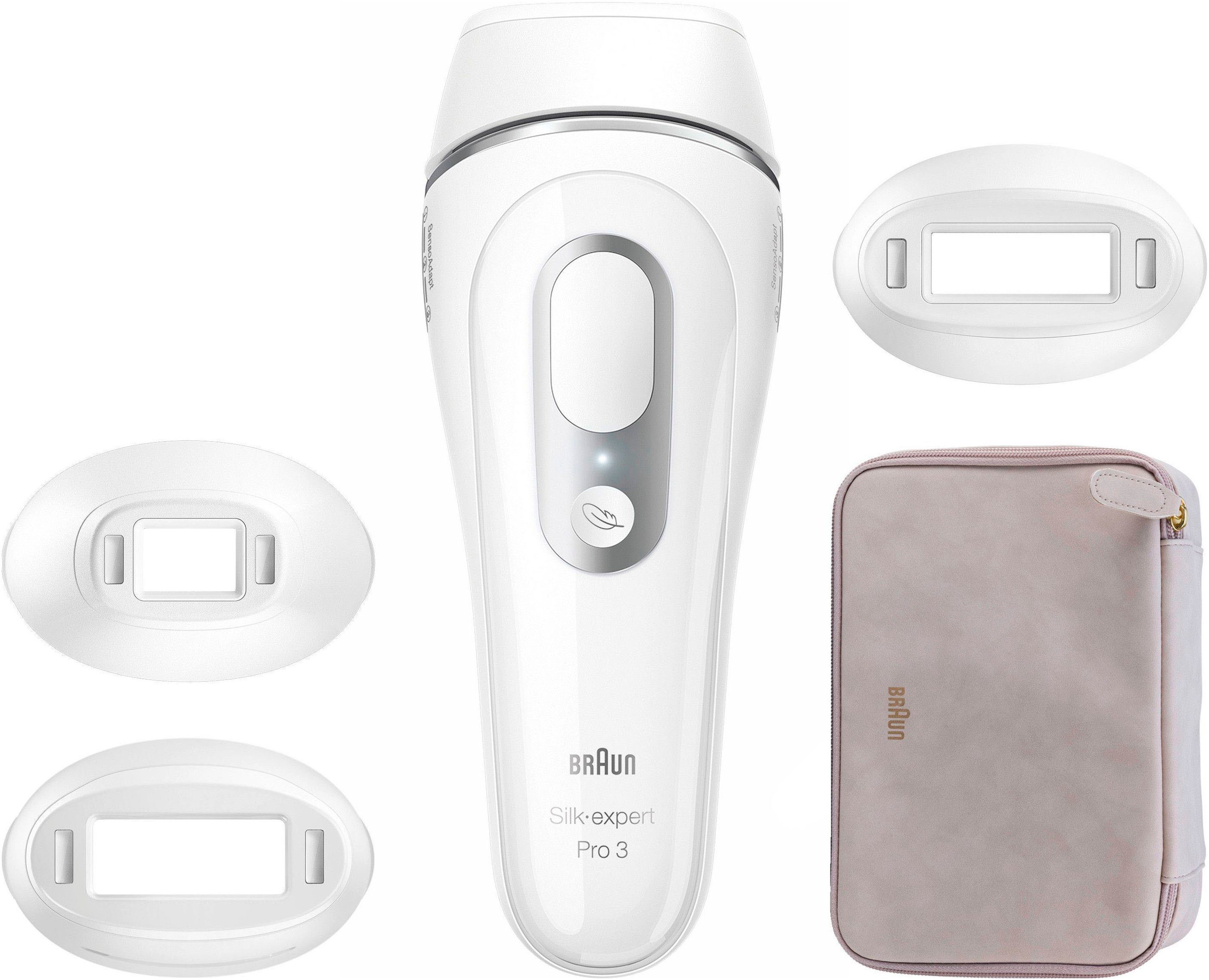 Braun IPL-ontharingsapparaat Silk·expert Pro 3 PL3230 3 opzetstukken, met opbergtas