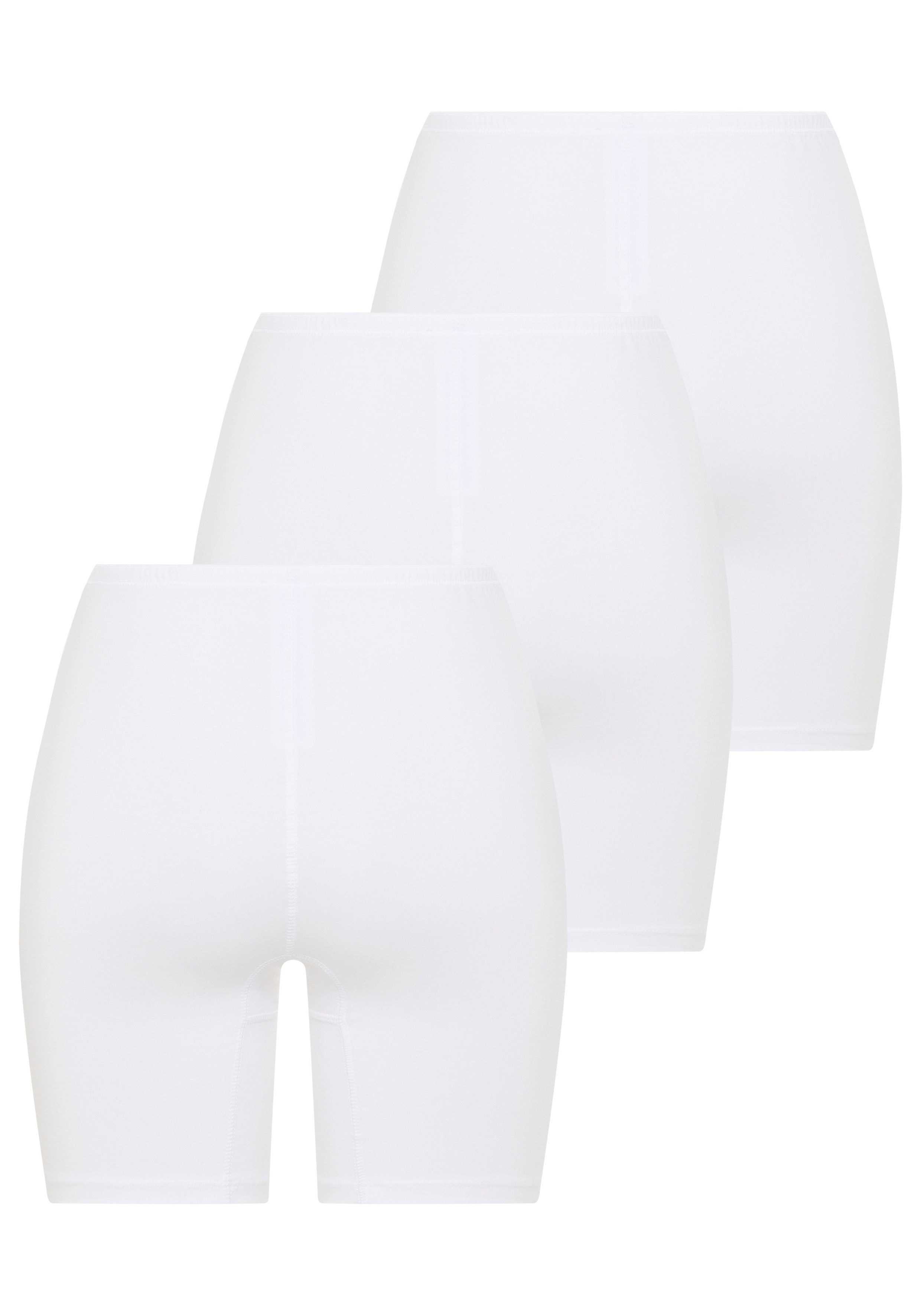 YSABEL MORA Lange onderbroek BASIC COLLECTION COTTON WITH LACE aangename zachtheid en pasvorm tegen wrijving (Set van 3)