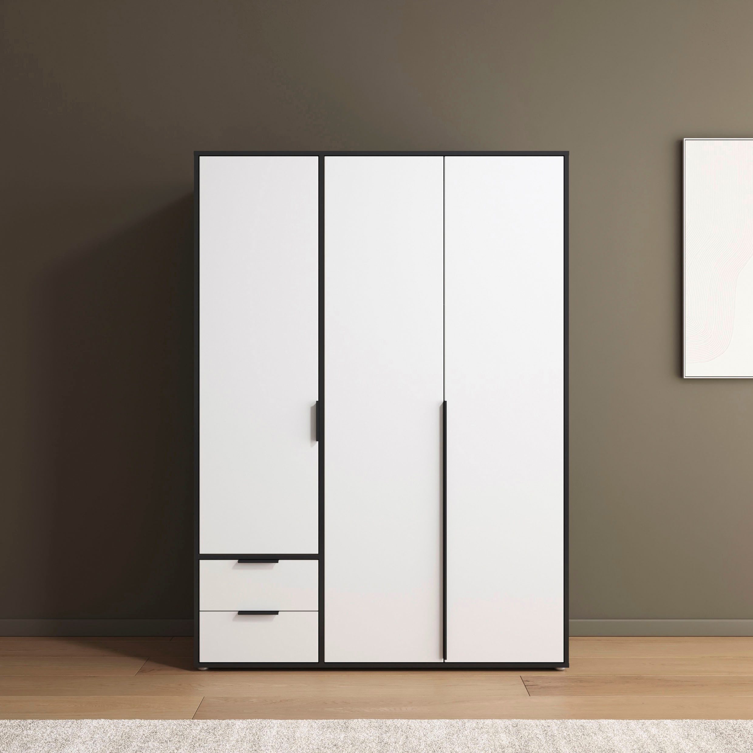 rauch Draaideurkast Kledingkast Kast Garderobe Wasmand NAGATA veel Opbergruimte