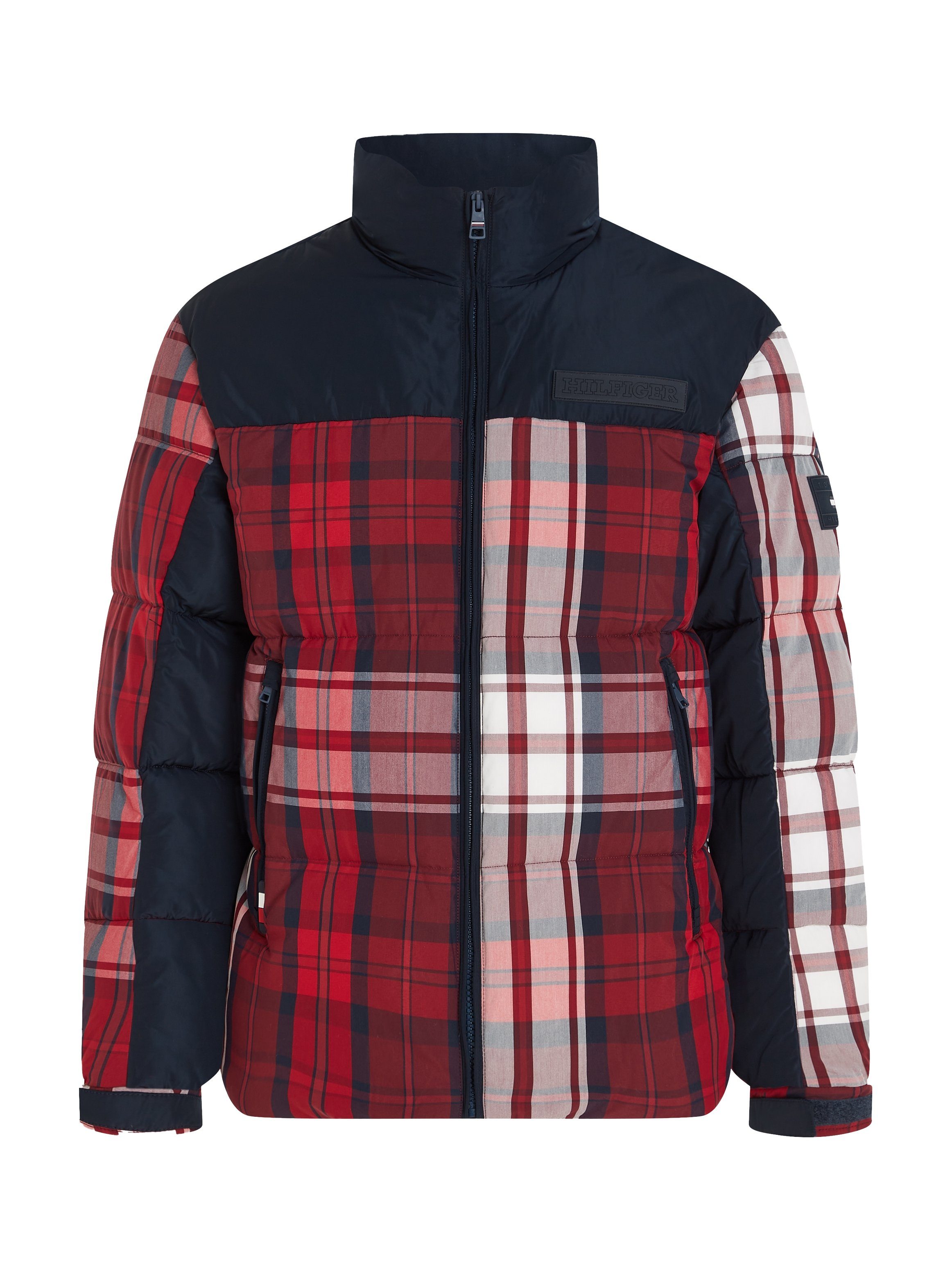 Tommy Hilfiger Gewatteerde jas EW YORK CHECK PUFFER JACKET,