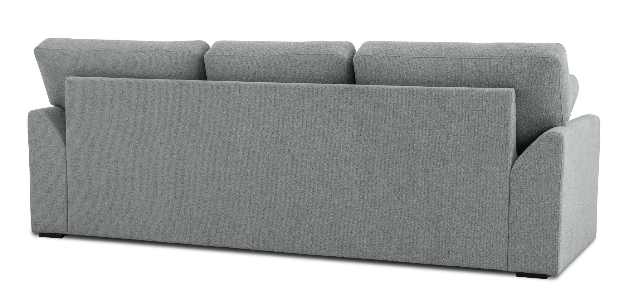Home affaire 3-zitsbank Citry Breedte 233 cm, chenille, met bedfunctie, ligoppervlak 144x190 cm