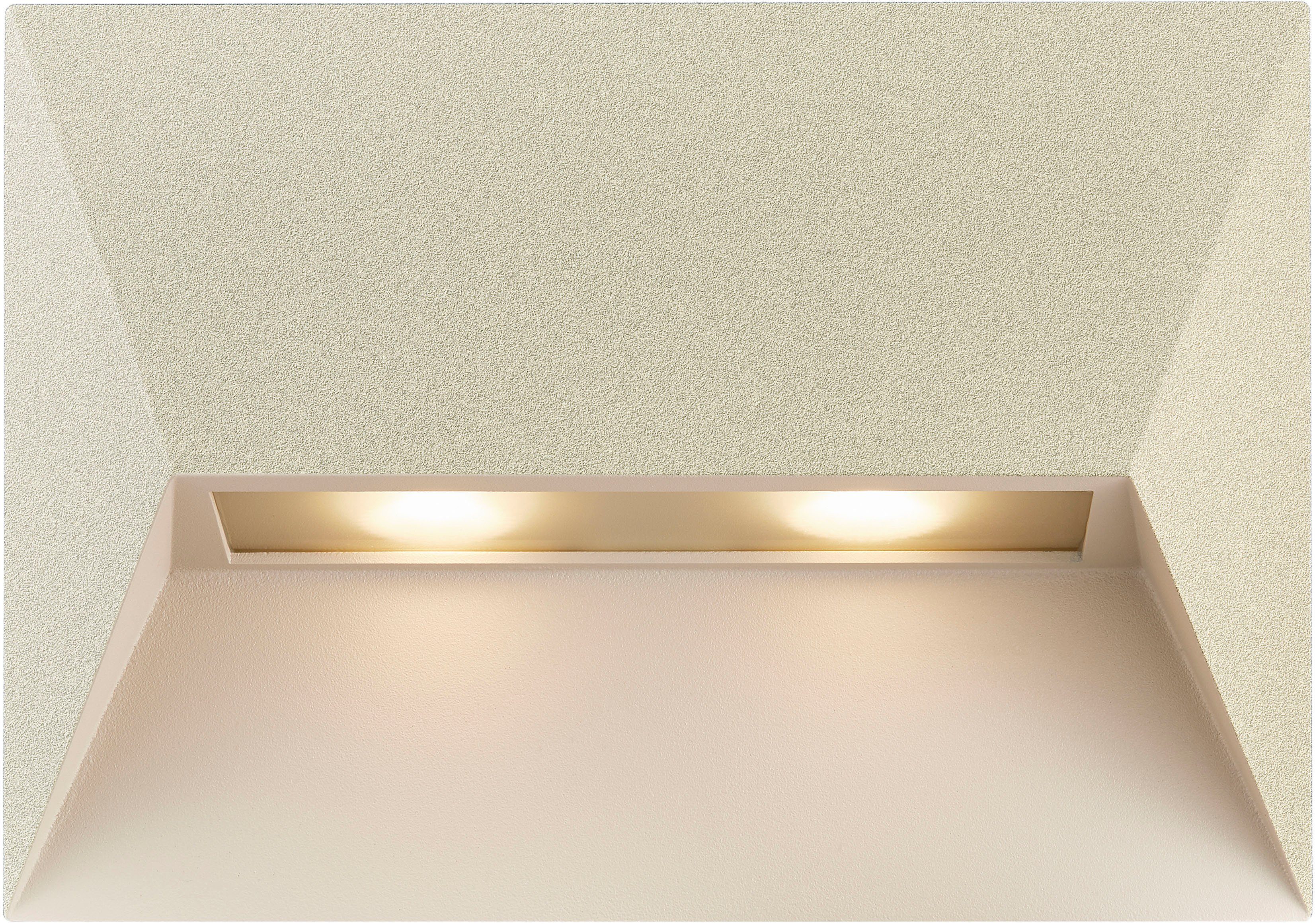 Nordlux Wandlamp voor buiten Pontio Architectonisch ontwerp, parallelschakeling mogelijk, verwisselbare gloeilamp (1 stuk)