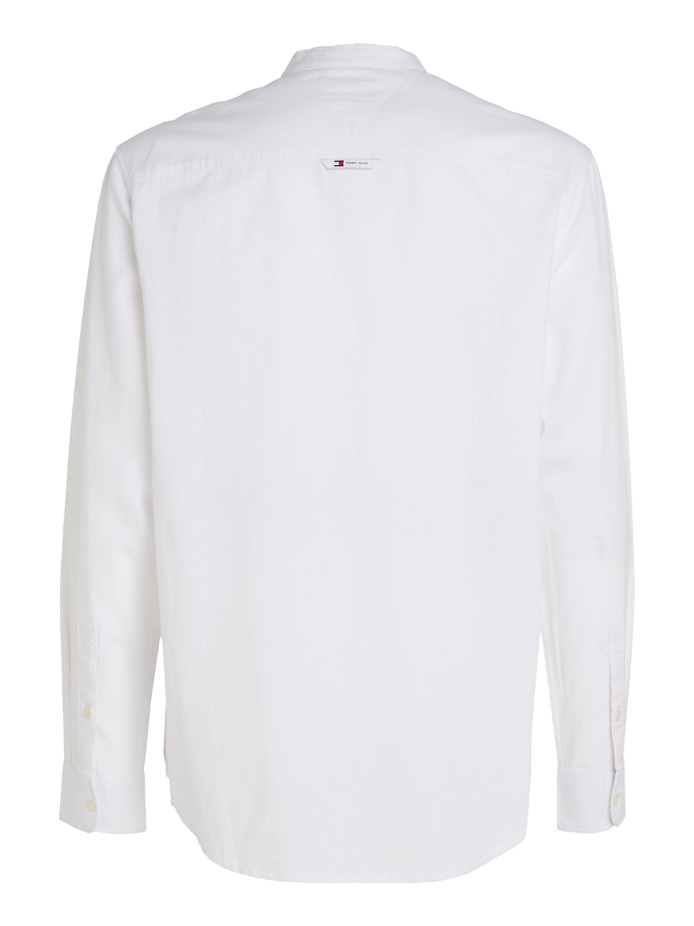 TOMMY JEANS Overhemd met lange mouwen TJM REG MAO LINEN BLEND SHIRT
