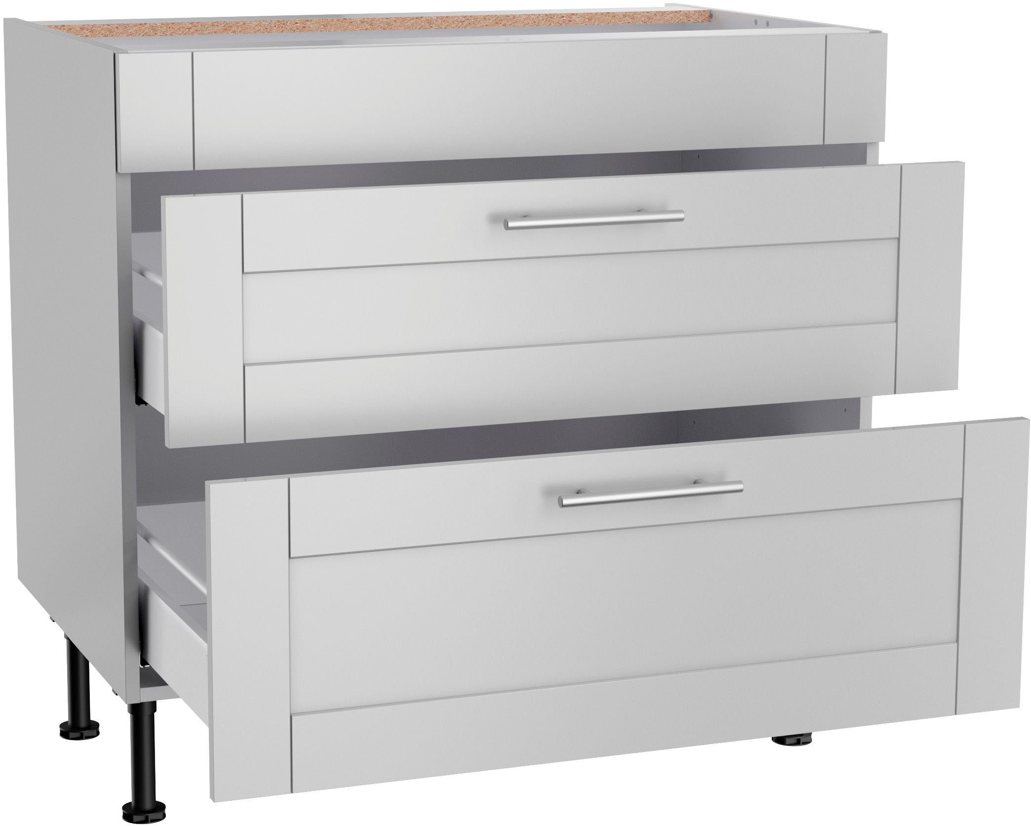 OPTIFIT Ombouwkast voor fornuis Ahus Breedte 90-130 cm