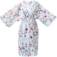 apelt kimono blossom met kersenbloesem blauw