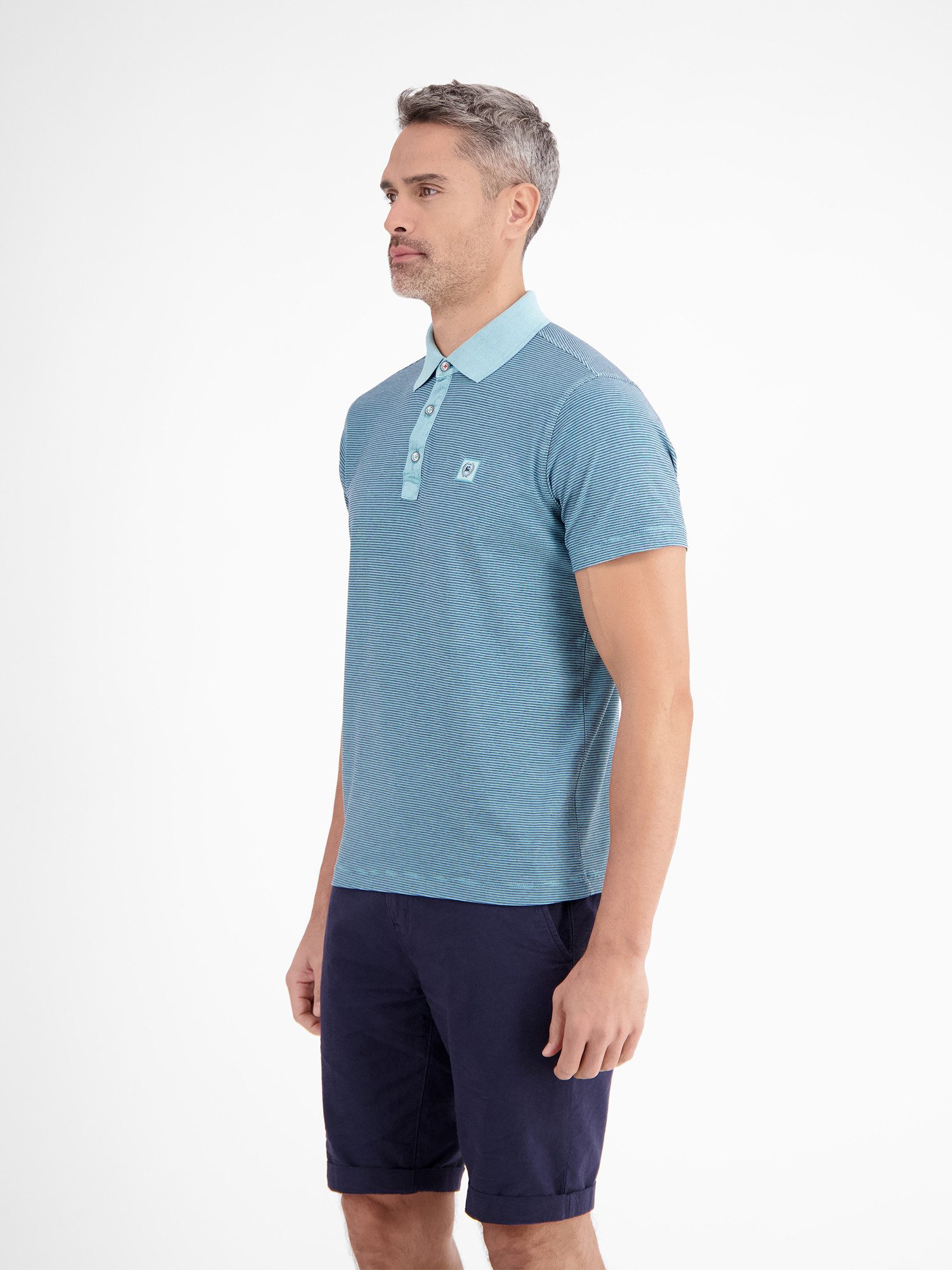 Lerros Poloshirt LERROS heren poloshirt, gestreept