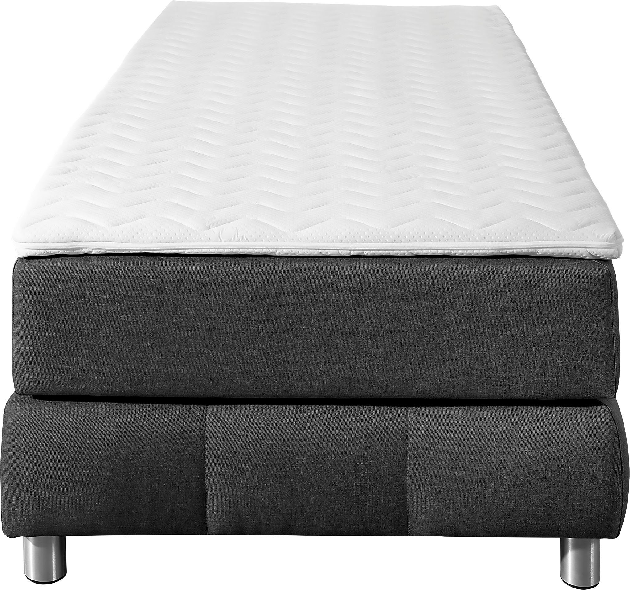 andas Boxspring Salo Zonder hoofdbord, incl. matrastopper, ook in extra lange versie 220 cm verkrijgbaar