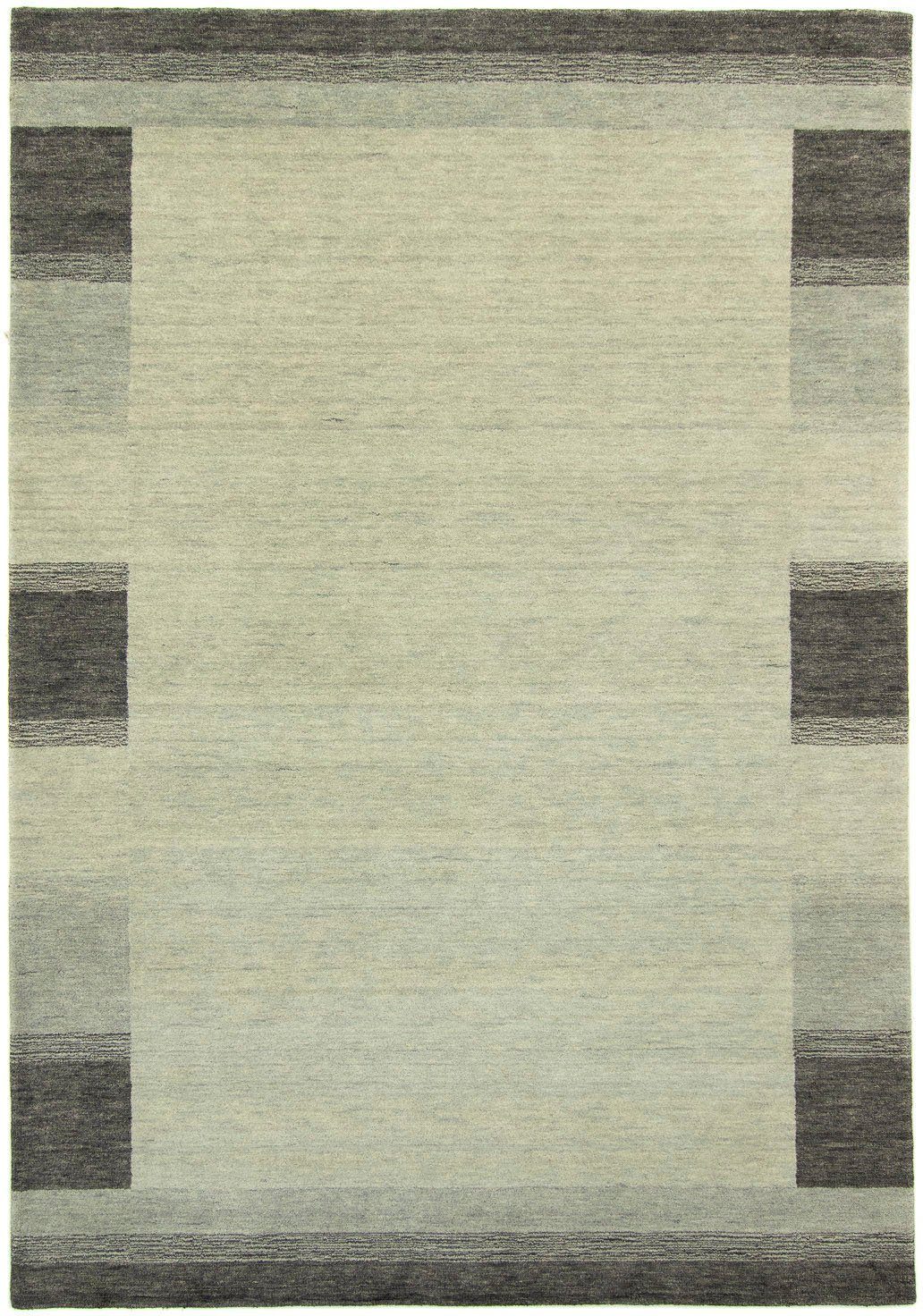 morgenland Wollen kleed GABBEH FEIN LUXO zuiver scheerwol randdessin, woonkamer