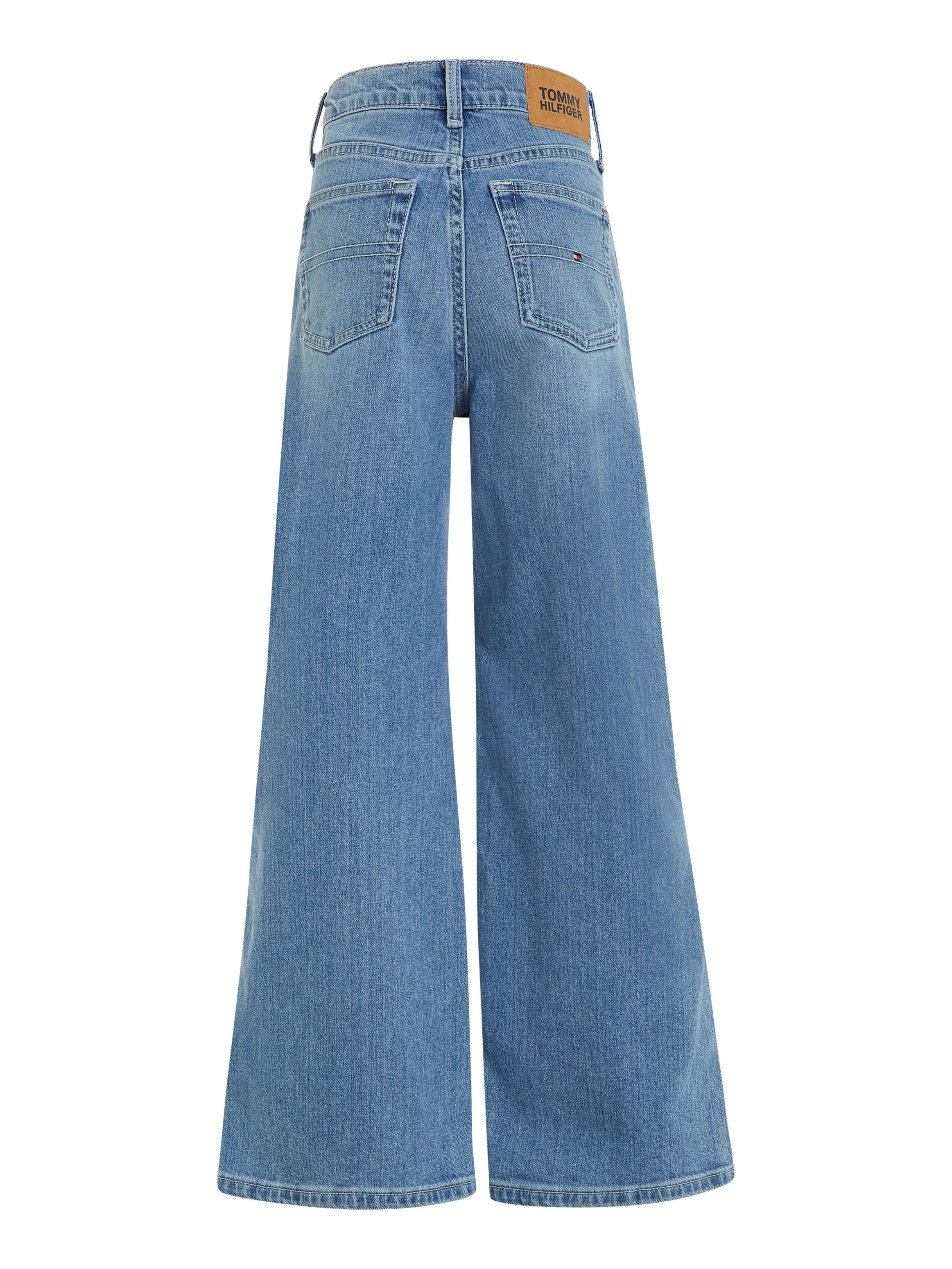 Tommy Hilfiger Wijde jeans MABEL MID WASH in 5-pocketsstijl