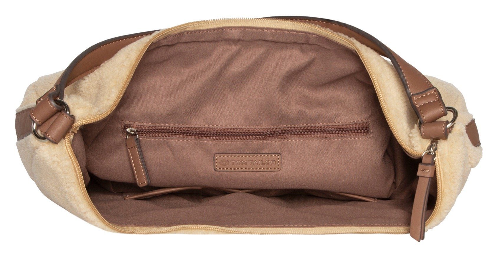 Tom Tailor Hobo-tas Luzy Hobo bag met ruime vakken