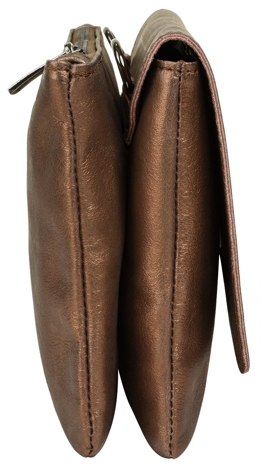 Cluty Schoudertas echt leer, made in italy