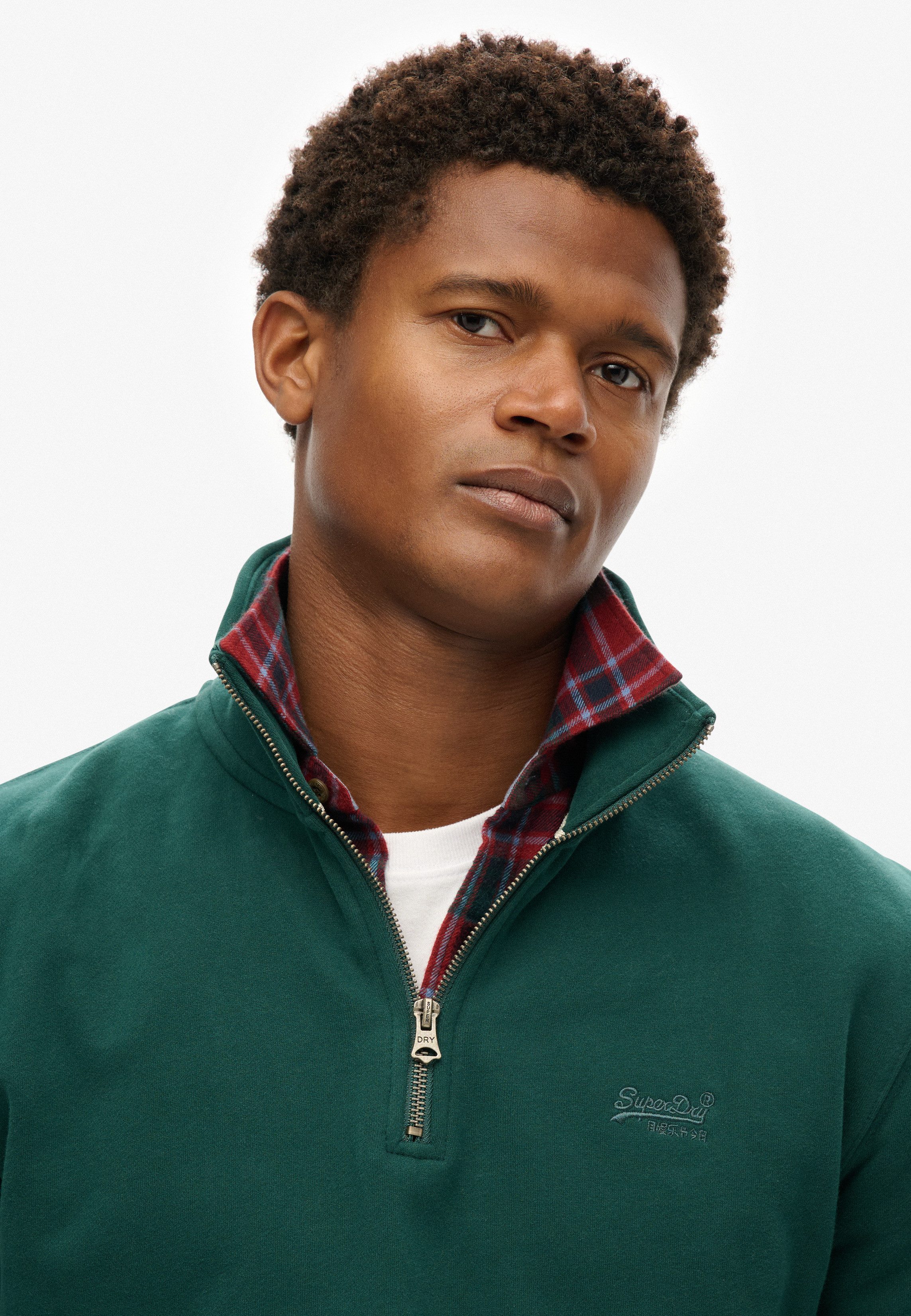 Superdry Sweatshirt ESSENTIAL LOGO HENLEY