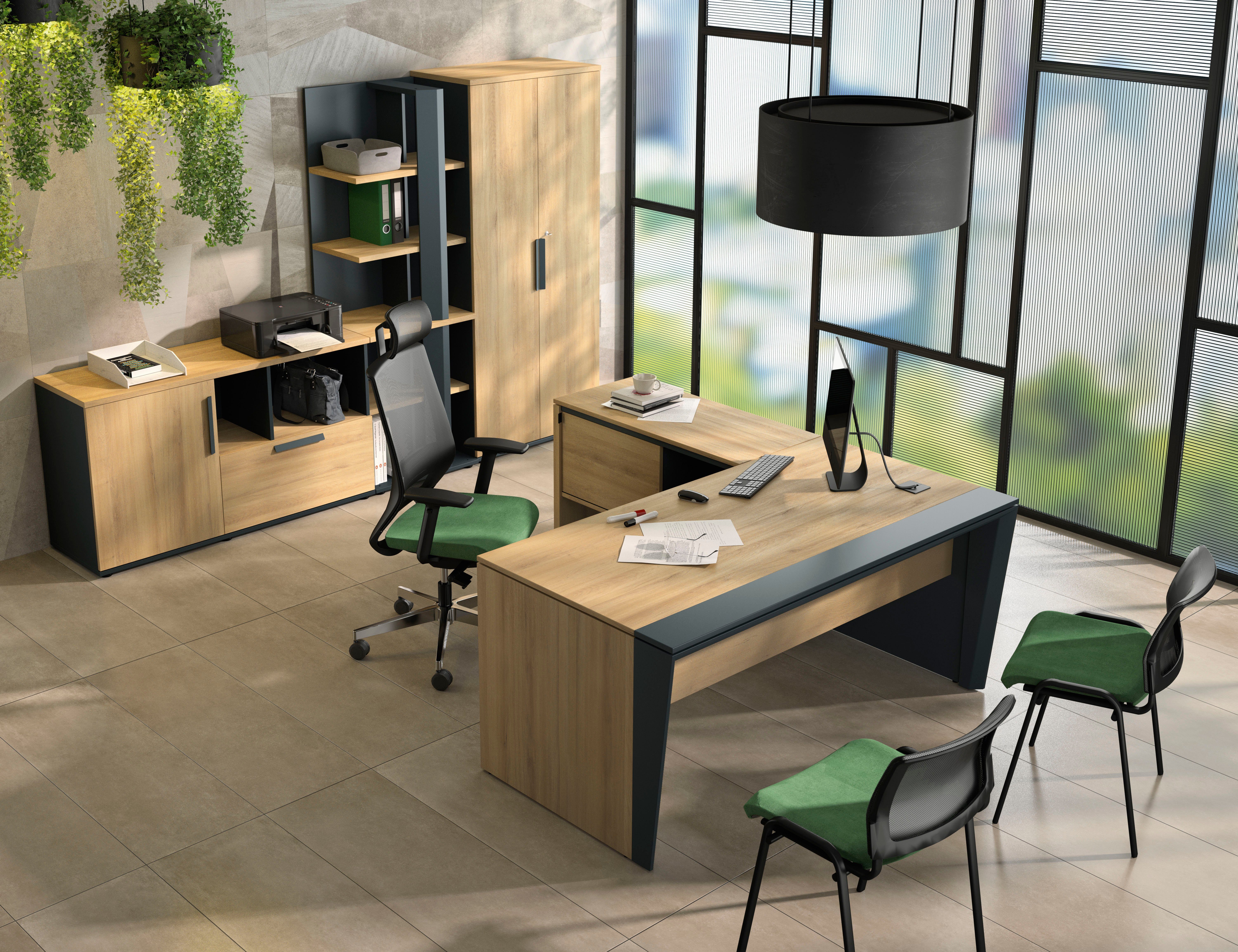 Gami Kast ARCADE 1 lade voor inrichting voor hangmappen, archiefkast
