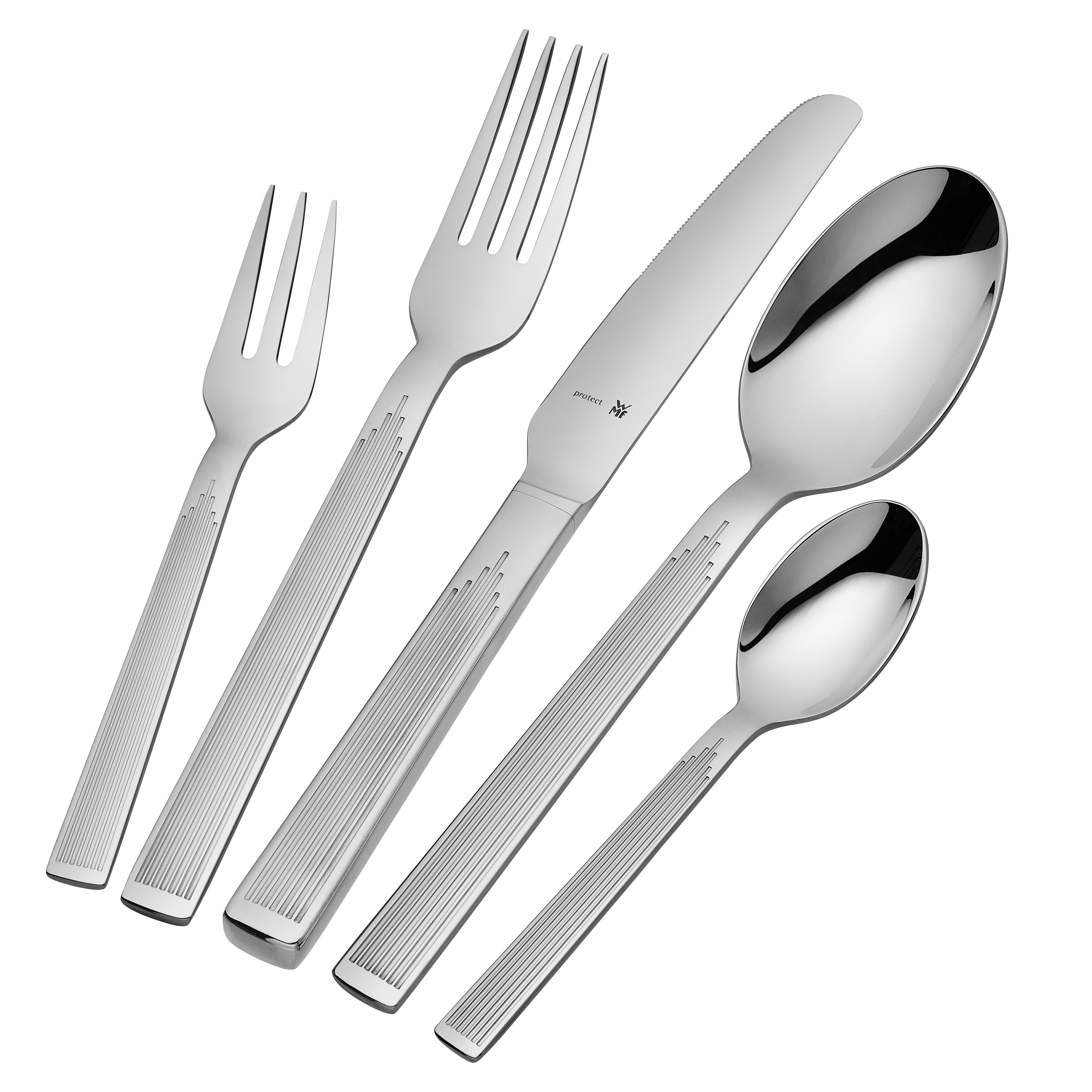 WMF Bestekset Art Deco ergonomisch, cromargan protect (set)