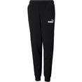 puma joggingbroek essential logo pants zwart