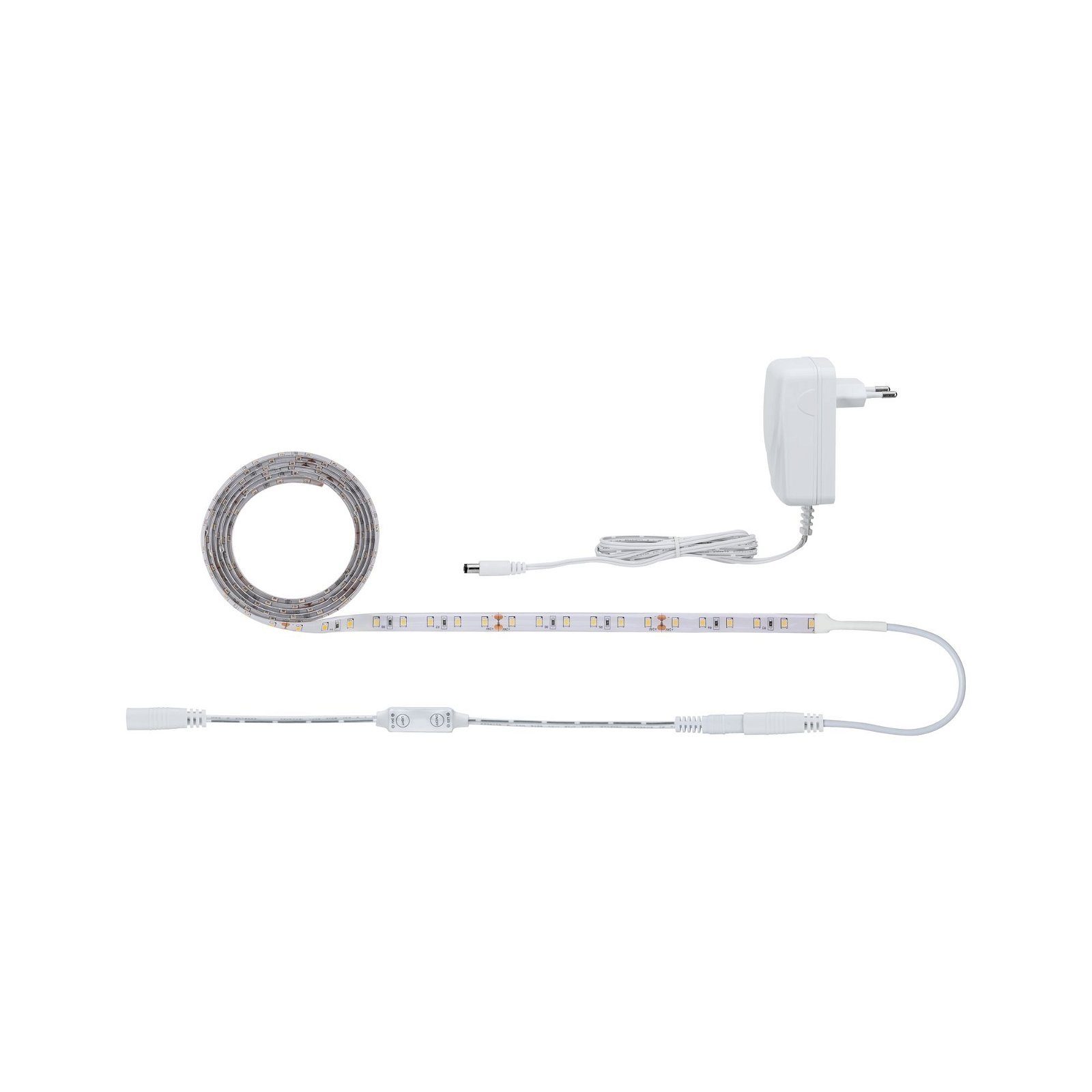 Paulmann Led-strepen SimpLED Power Set 1,5m 17W 230/24V DC wit Kunststof (1 stuk)