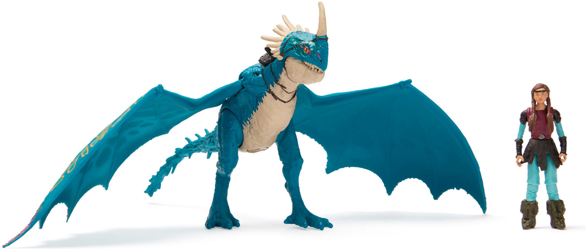 Spin Master Speelfiguur Dragons Movie - Viking & Draak - Stormpijl & Astrid