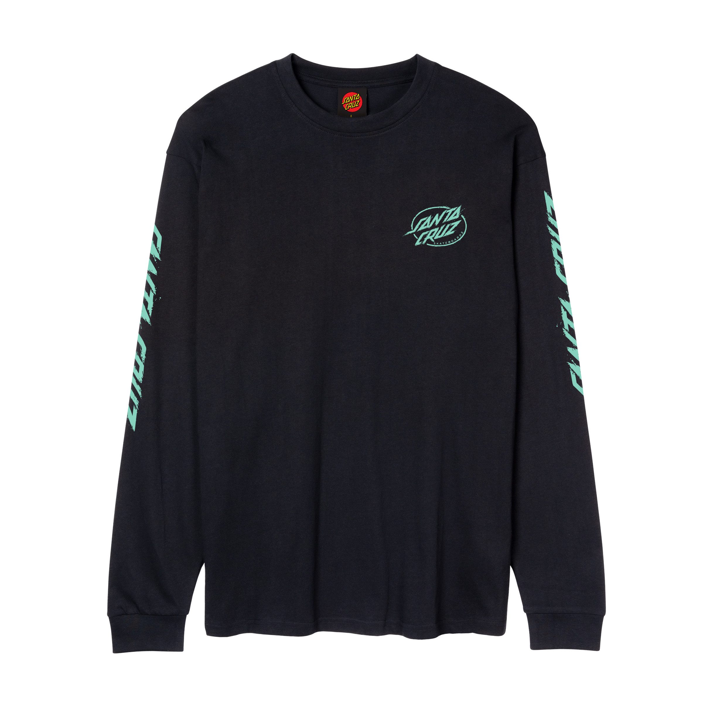 Santa Cruz Shirt met lange mouwen CYBER DOT LS T-SHIRT (1-delig)