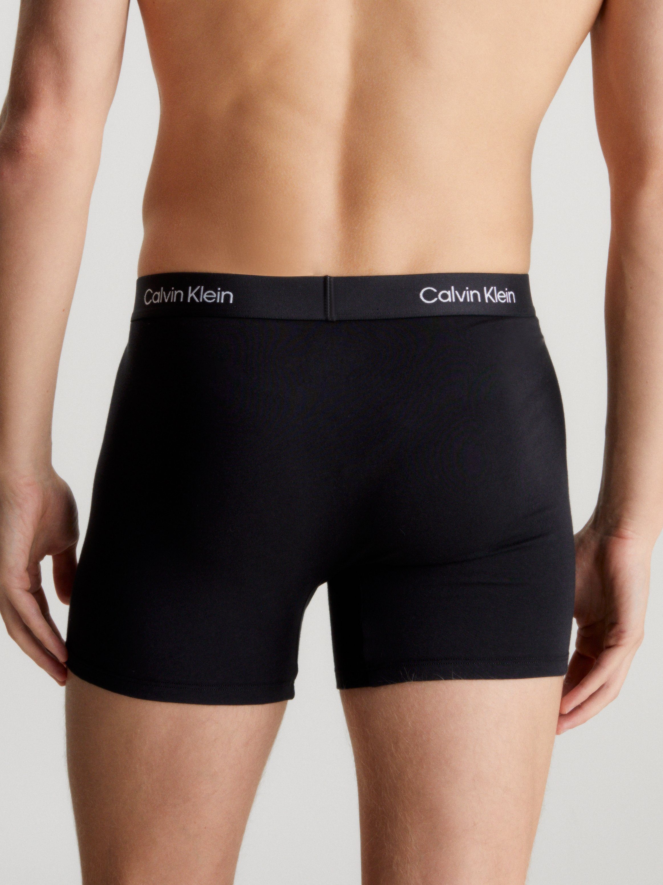 Calvin Klein Boxershort BOXER BRIEF 3PK met elastische logo-band (3 stuks)