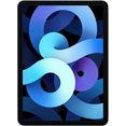 apple tablet ipad air (2020) wi-fi + cellular 64gb, 10,9 ", ipados, inclusief oplader blauw