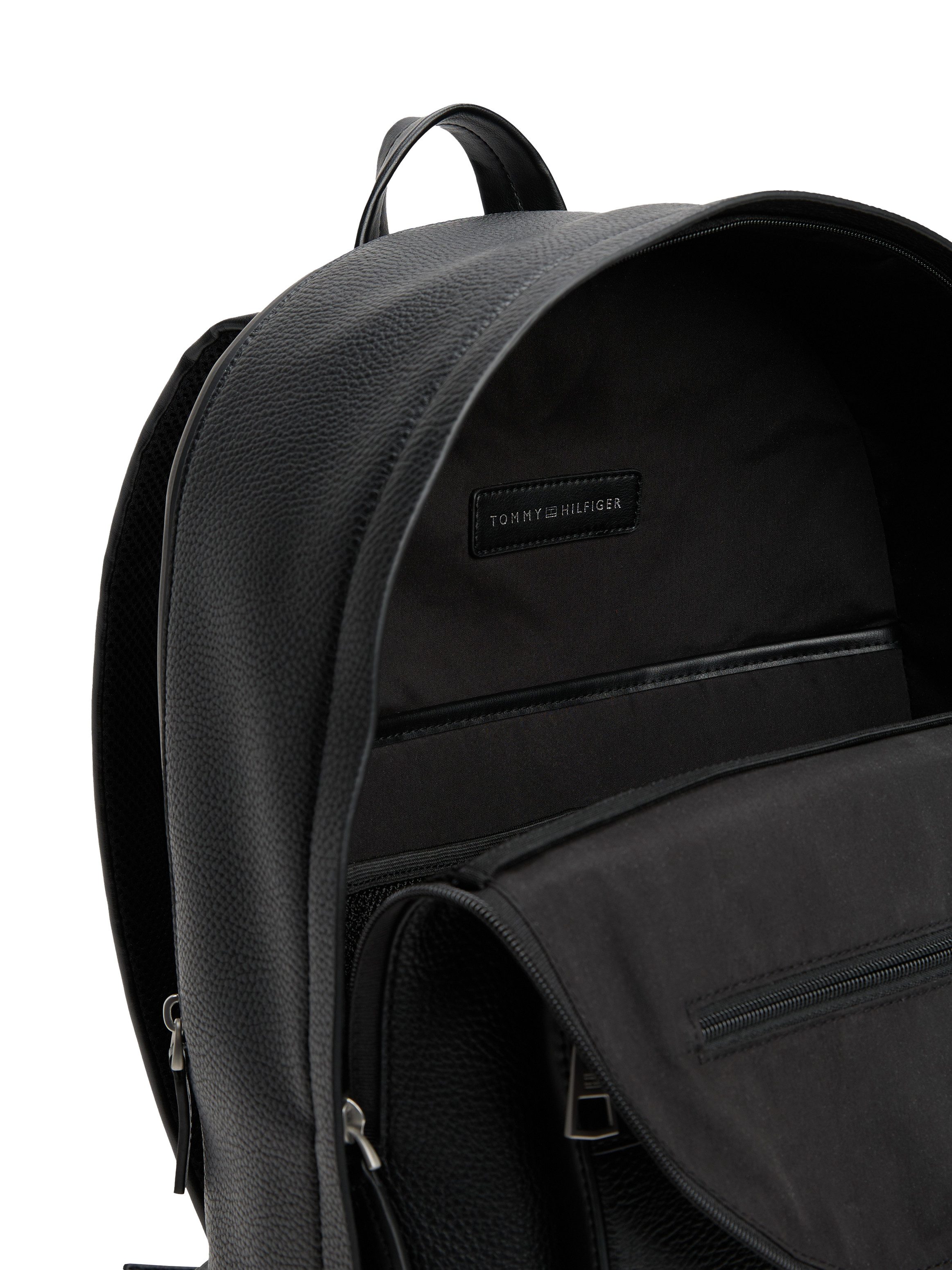 Tommy Hilfiger Rugzak TH CENTRAL BACKPACK , heren, vrijetijdsrugzak, werkrugzak met veel vakken