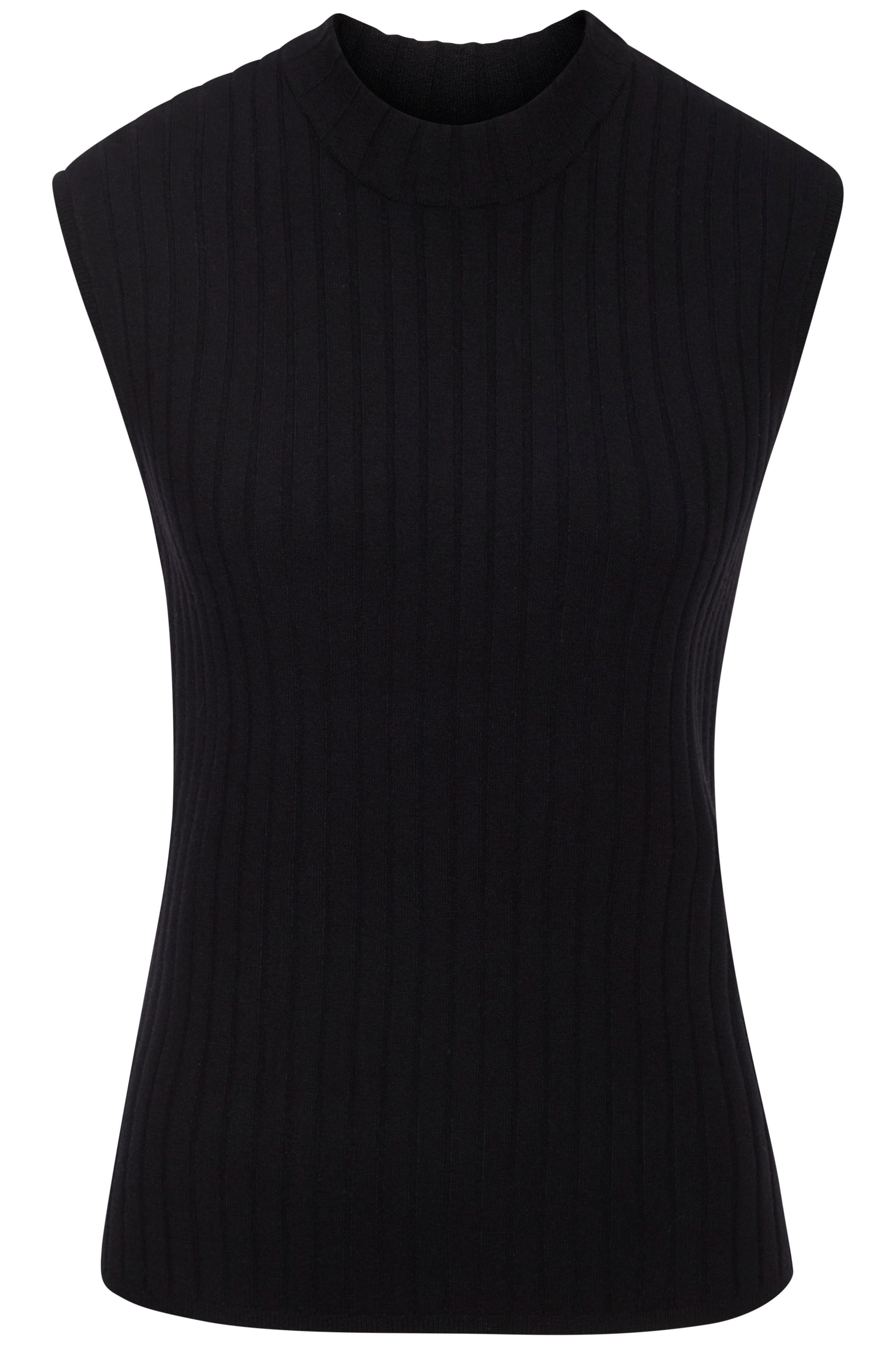 French Connection Gebreide top met klein staand kraagje, loungewear