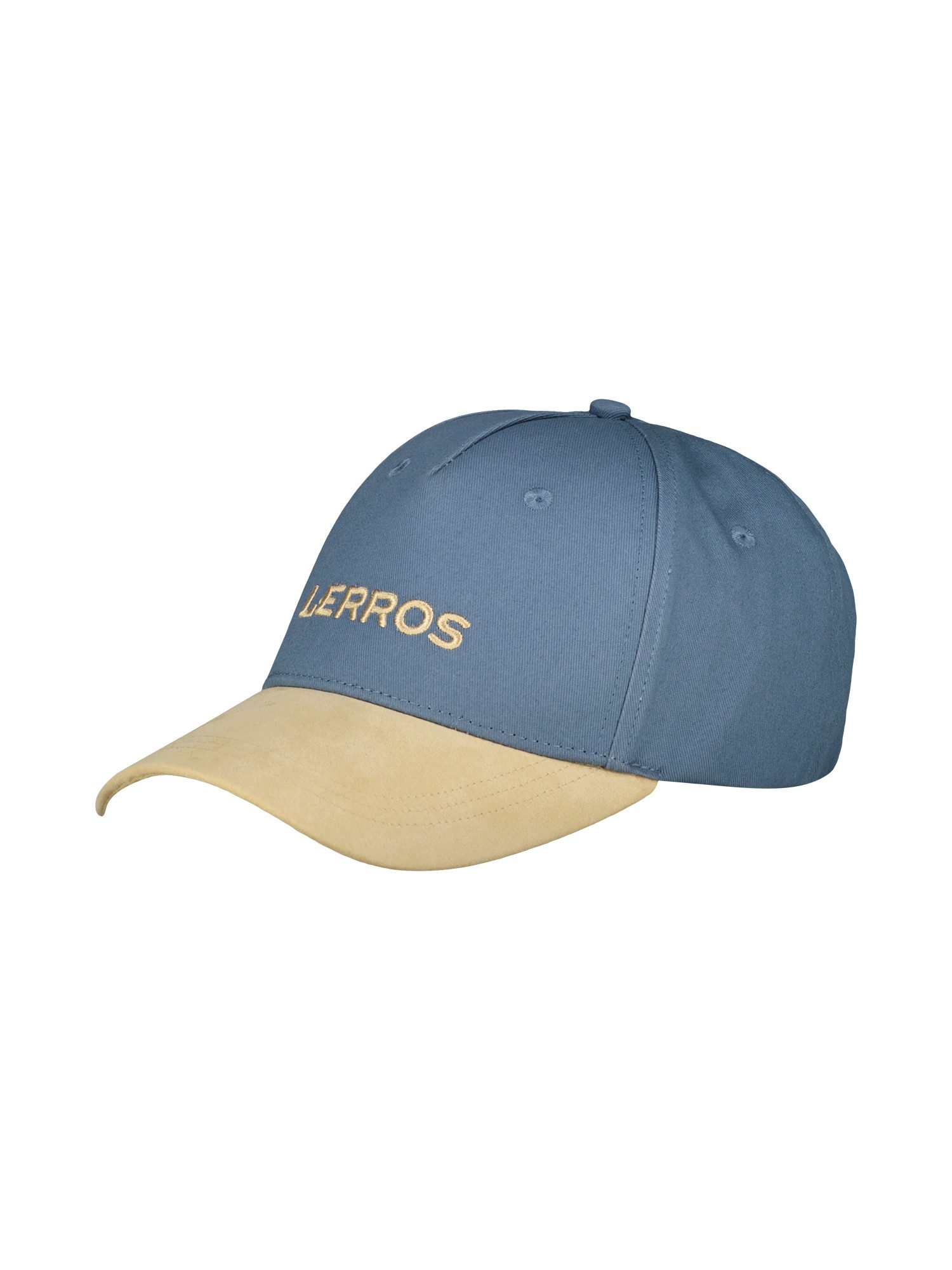 Lerros Baseball pet LERROS twill basecap heren petten maat Normale maten blauw