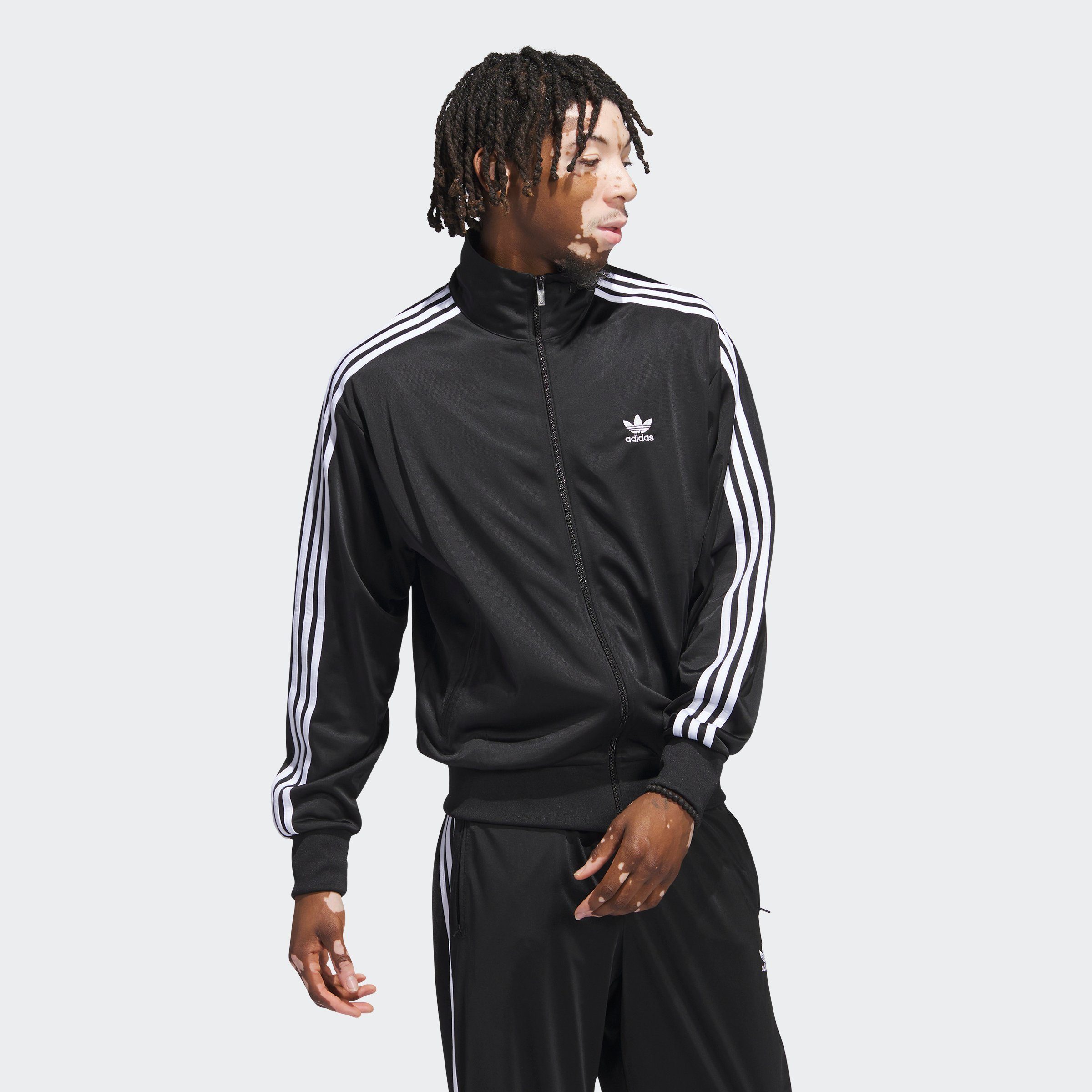 Sweatshirt met logo Adidas Originals , Black , Heren