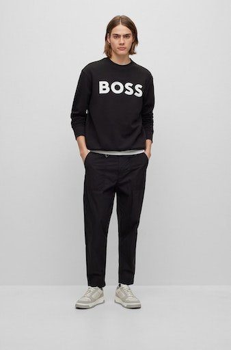 Boss Orange Sweatshirt WeBasicCrew met een ronde hals