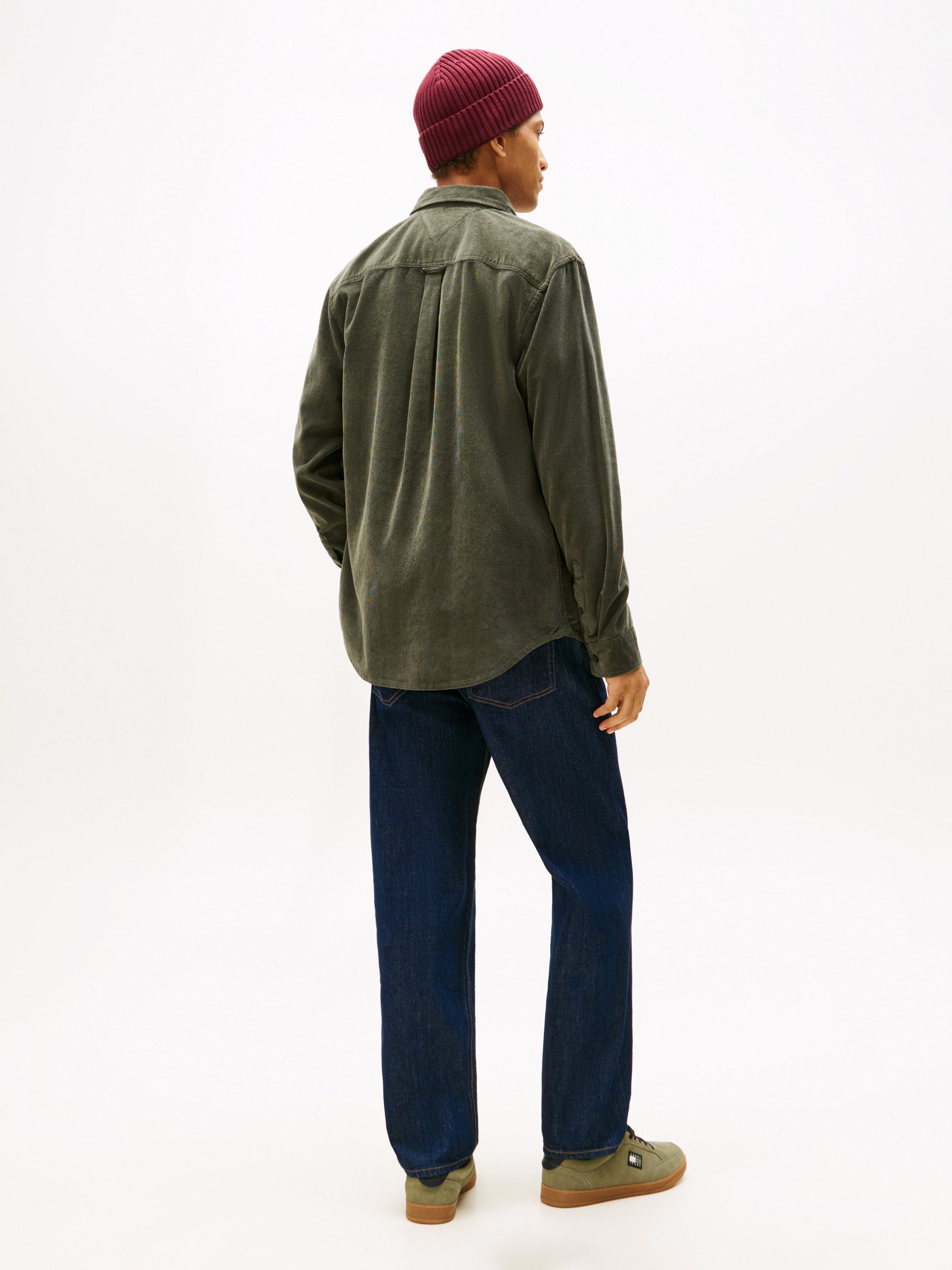 TOMMY JEANS Overhemd met lange mouwen TJM BABY CORD SHIRT EXT