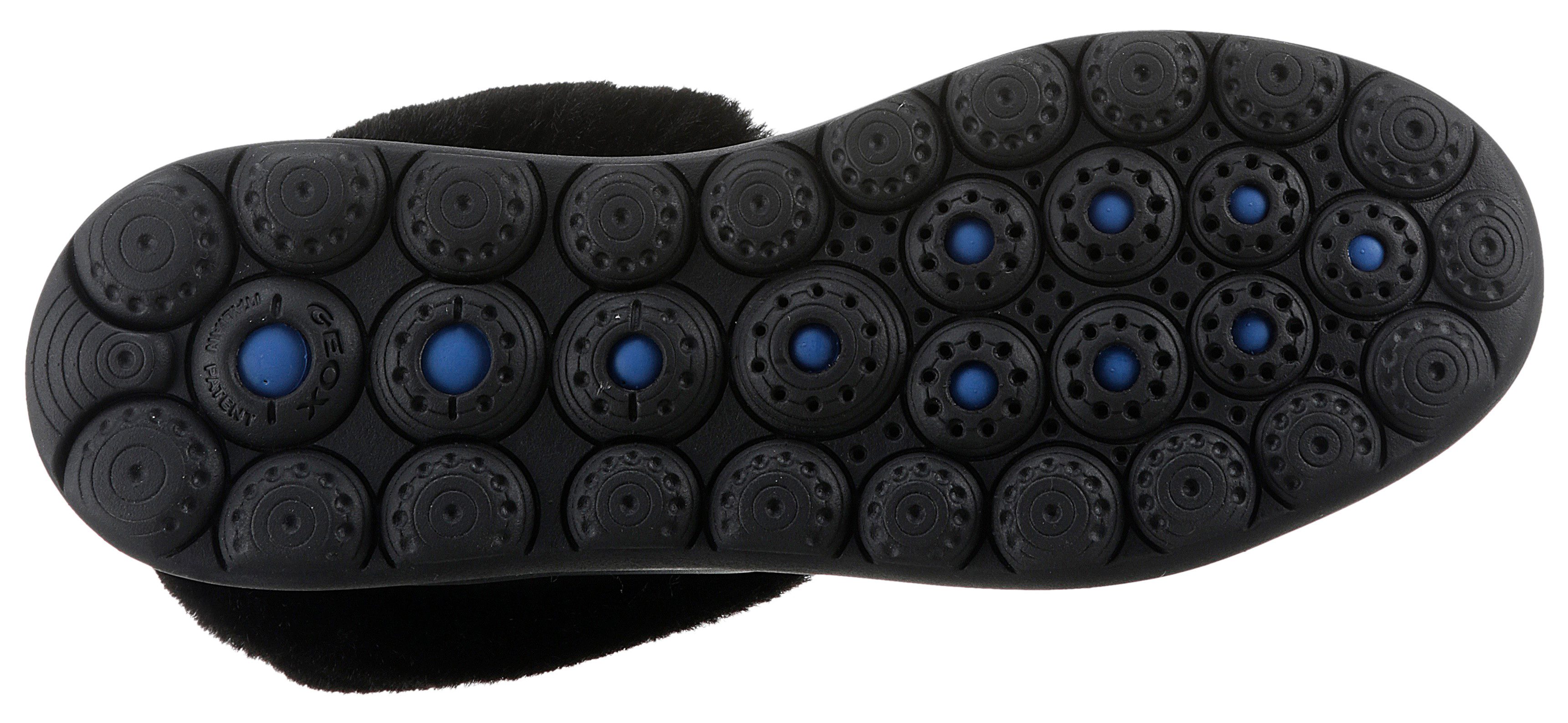 Geox Winterlaarzen D SPHERICA High top sneaker, veterschoenen, winterboots met plateauzool