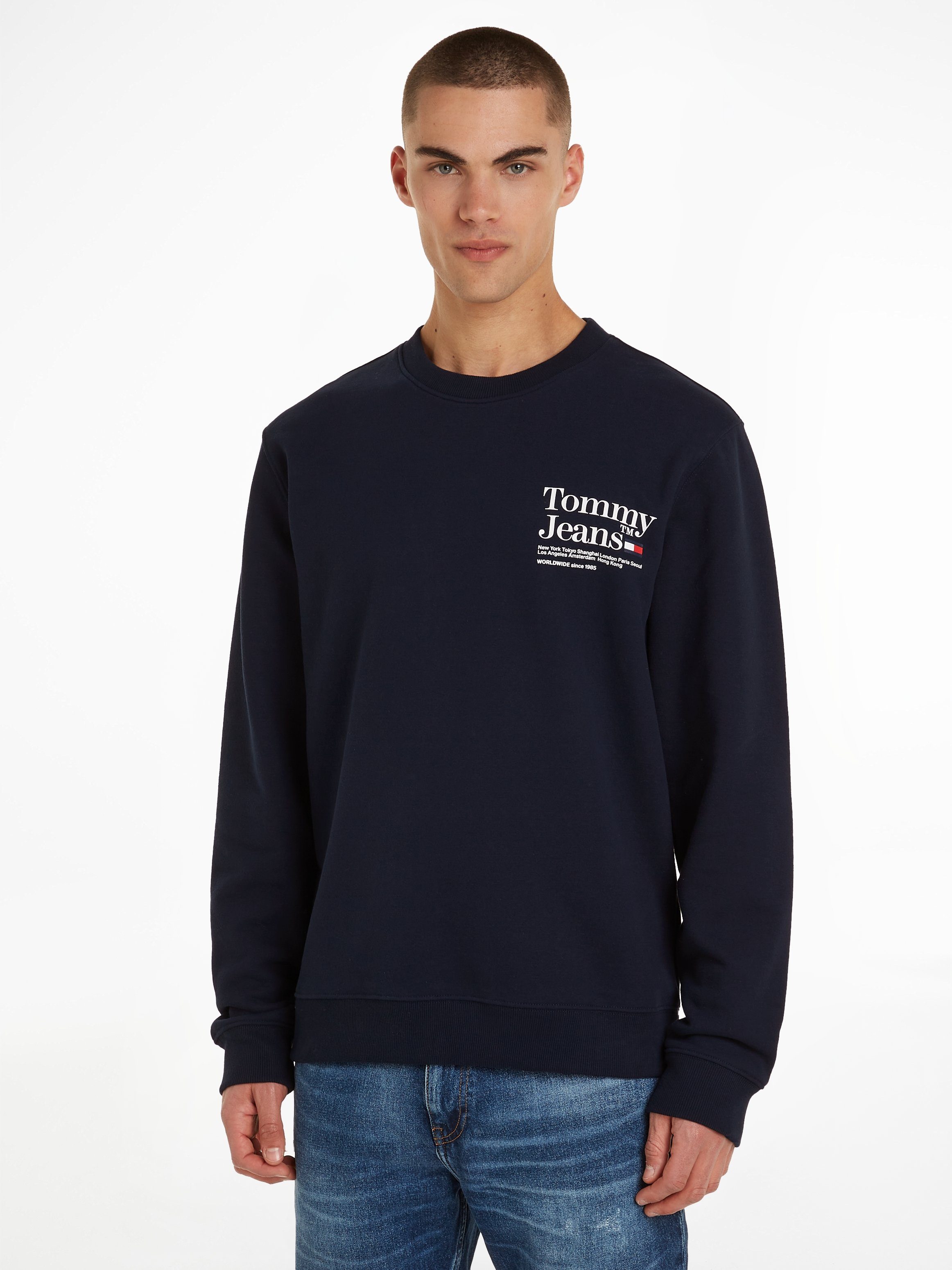 TOMMY JEANS Sweatshirt TJM REG MODERN TOMMY TM CNECK