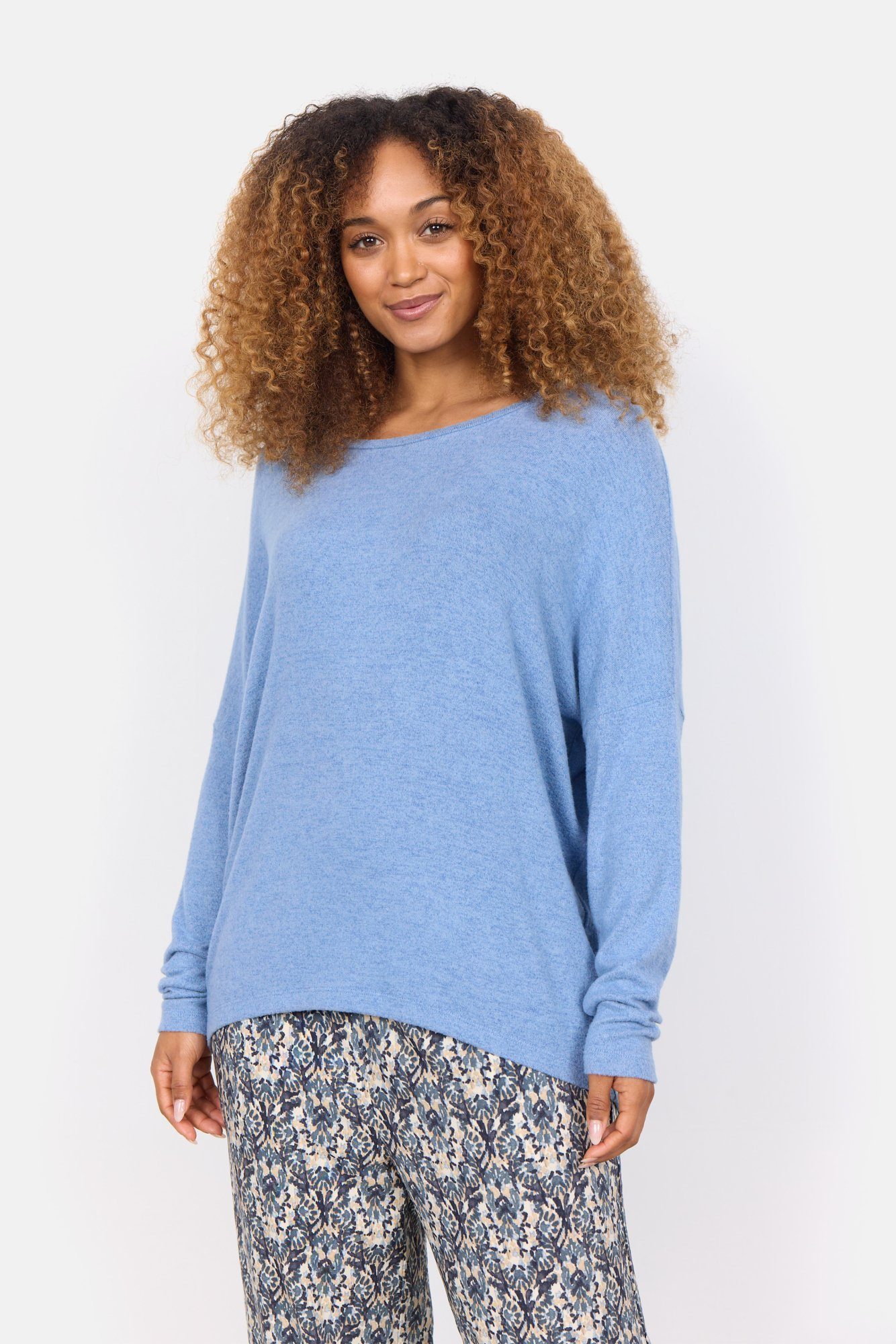 Soyaconcept Oversized sweatshirt van viscosemix model 'Biara'