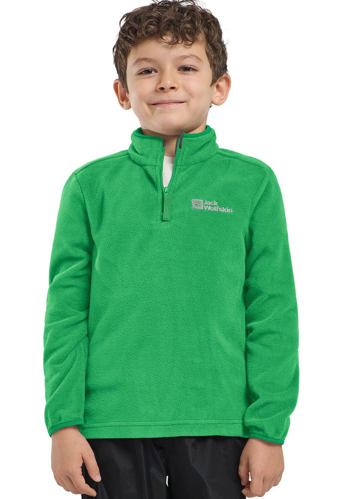 Jack Wolfskin Trui met staande kraag TAUNUS HALFZIP K eenvoudige temperatuurregeling
