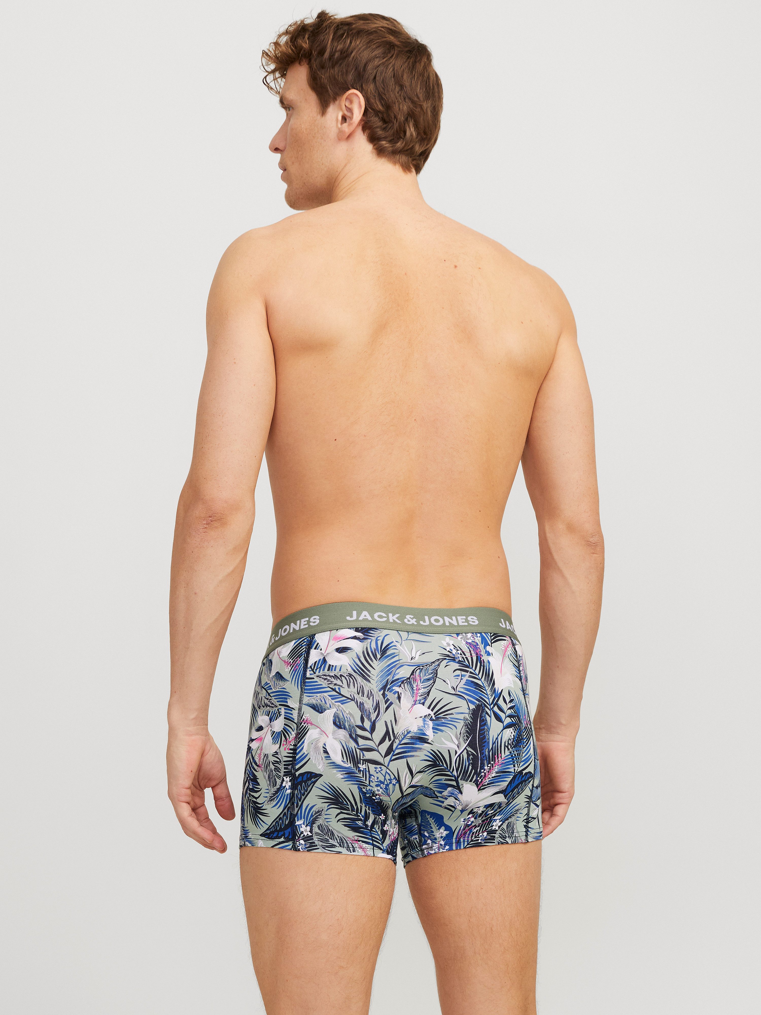 Jack & Jones Trunk JACBRADY FLOWER TRUNKS 3 PACK SN (3 stuks)
