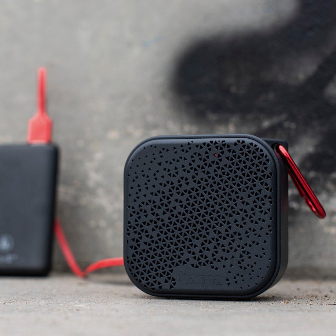 Hama Bluetooth luidspreker Mini Bluetooth luidspreker (waterdicht IP67, 3,5W, mobiel, karabijnhaak)