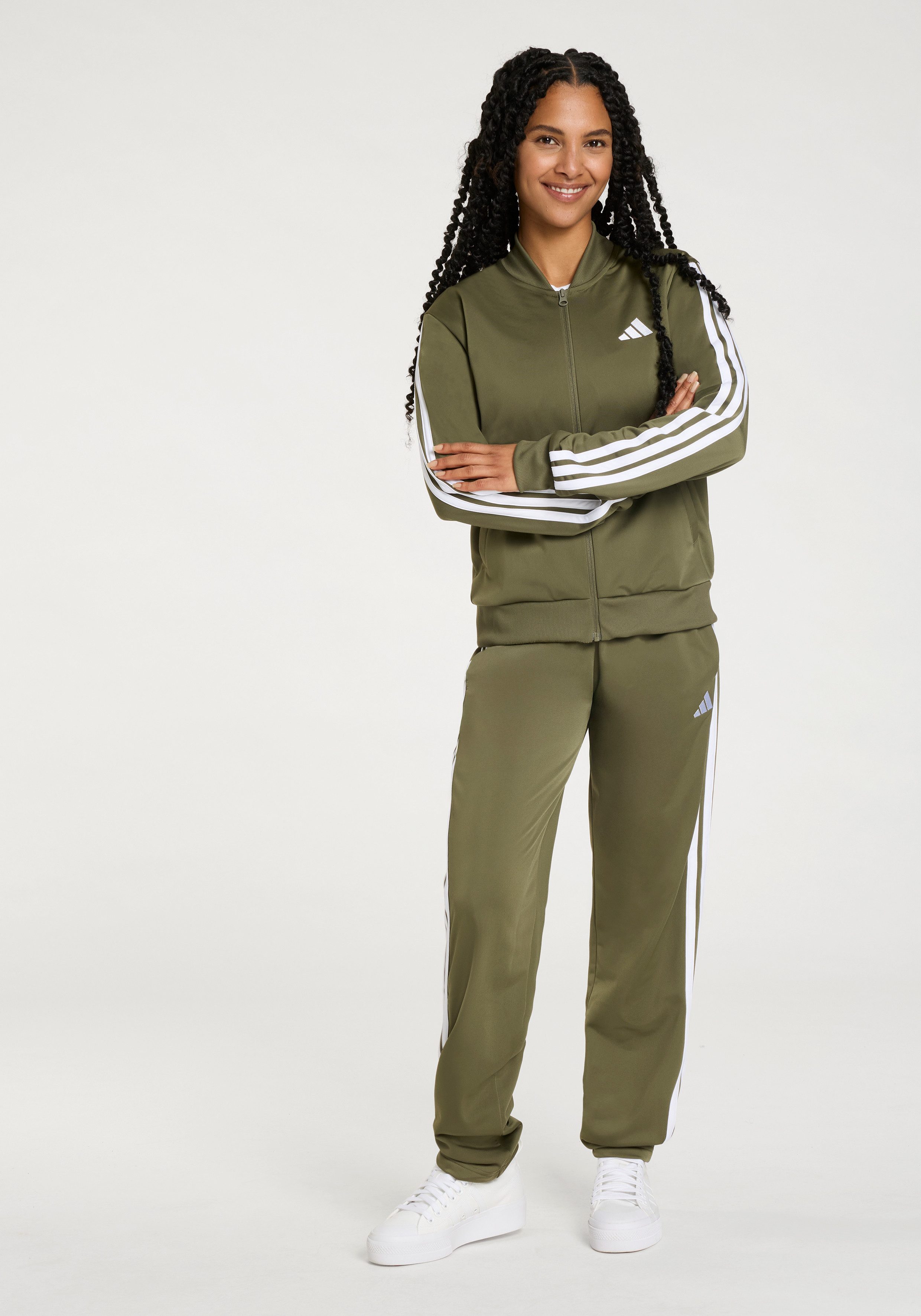 adidas Sportswear Trainingspak W 3S TR TS (2-delig)