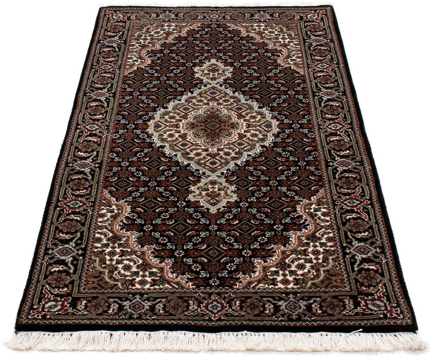 morgenland Wollen kleed Tabriz medaillon 140 x 72 cm Handgeknoopt