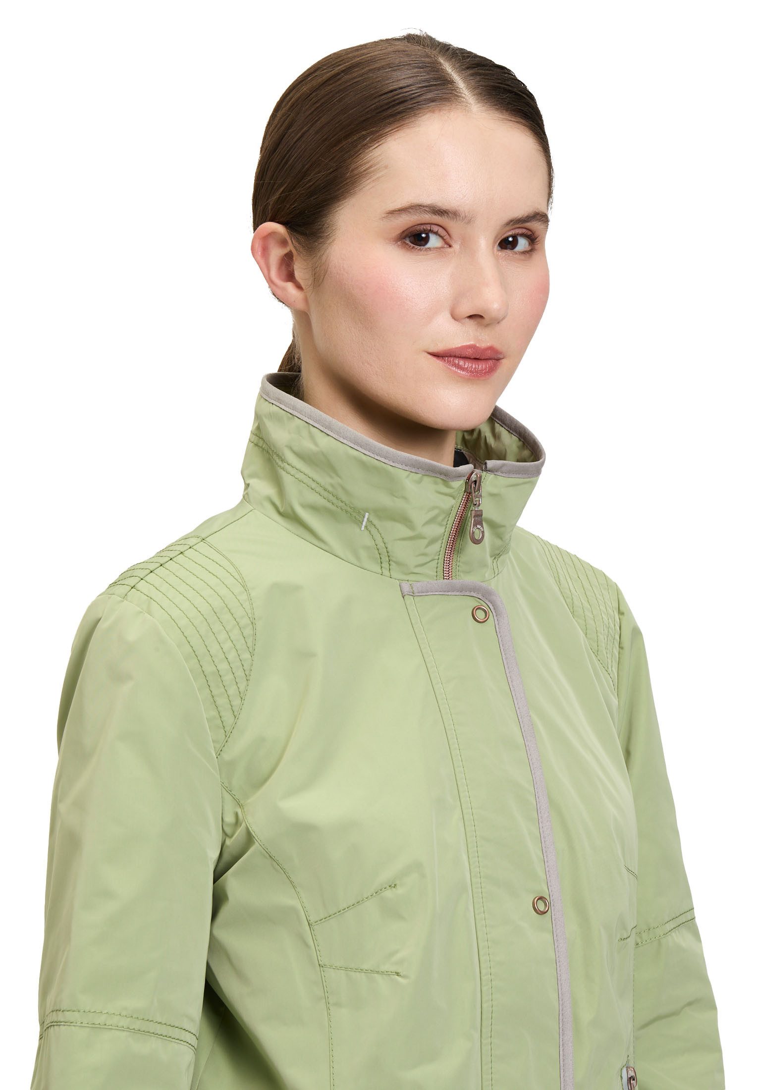 Gil Bret Outdoorjack met opstaande kraag