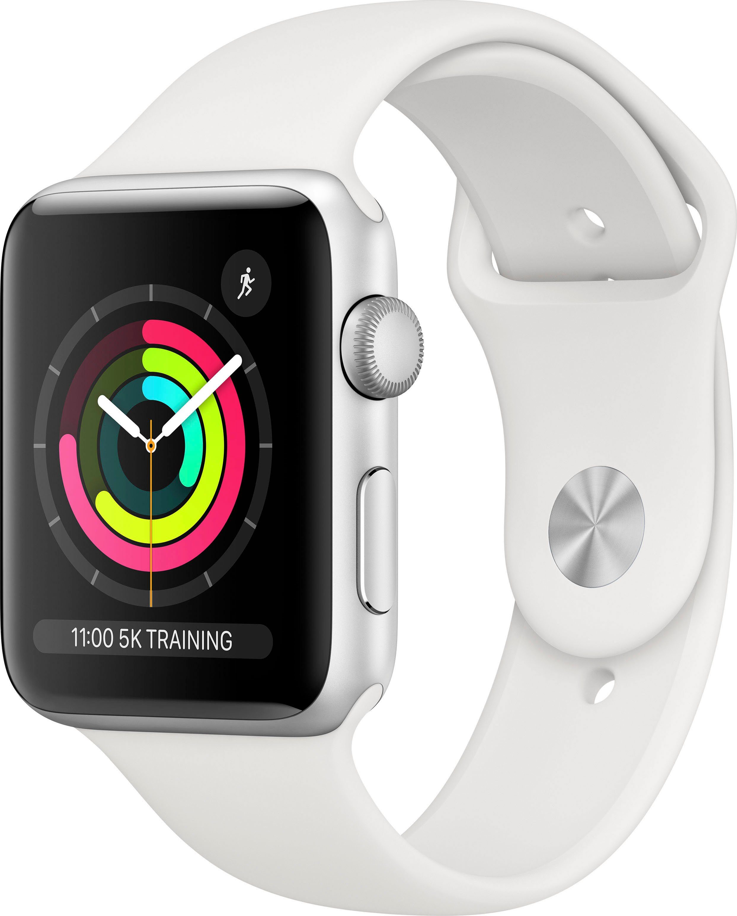 Apple Watch Series 3 gps, aluminium kast met sportbandje 42 mm inclusief  oplaadstation (magnetische oplaadkabel) bestellen bij | OTTO